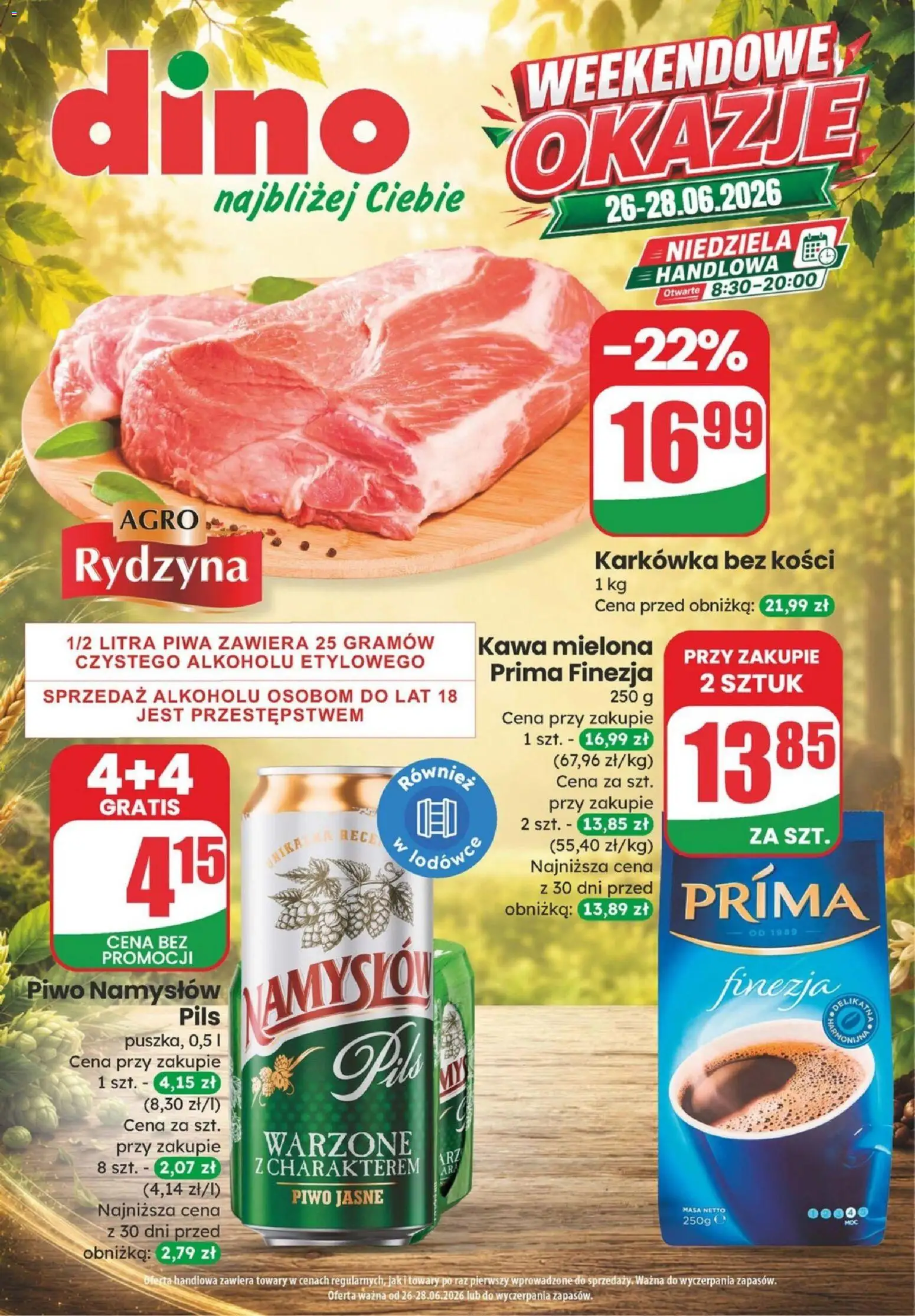 Dino gazetka - Weekendowe Okazje od 26.06.2026 | Strona: 1