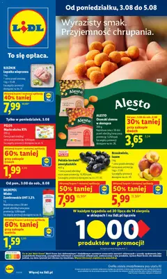 Náhled letáku Lidl Polsko leták od 03.08.2026