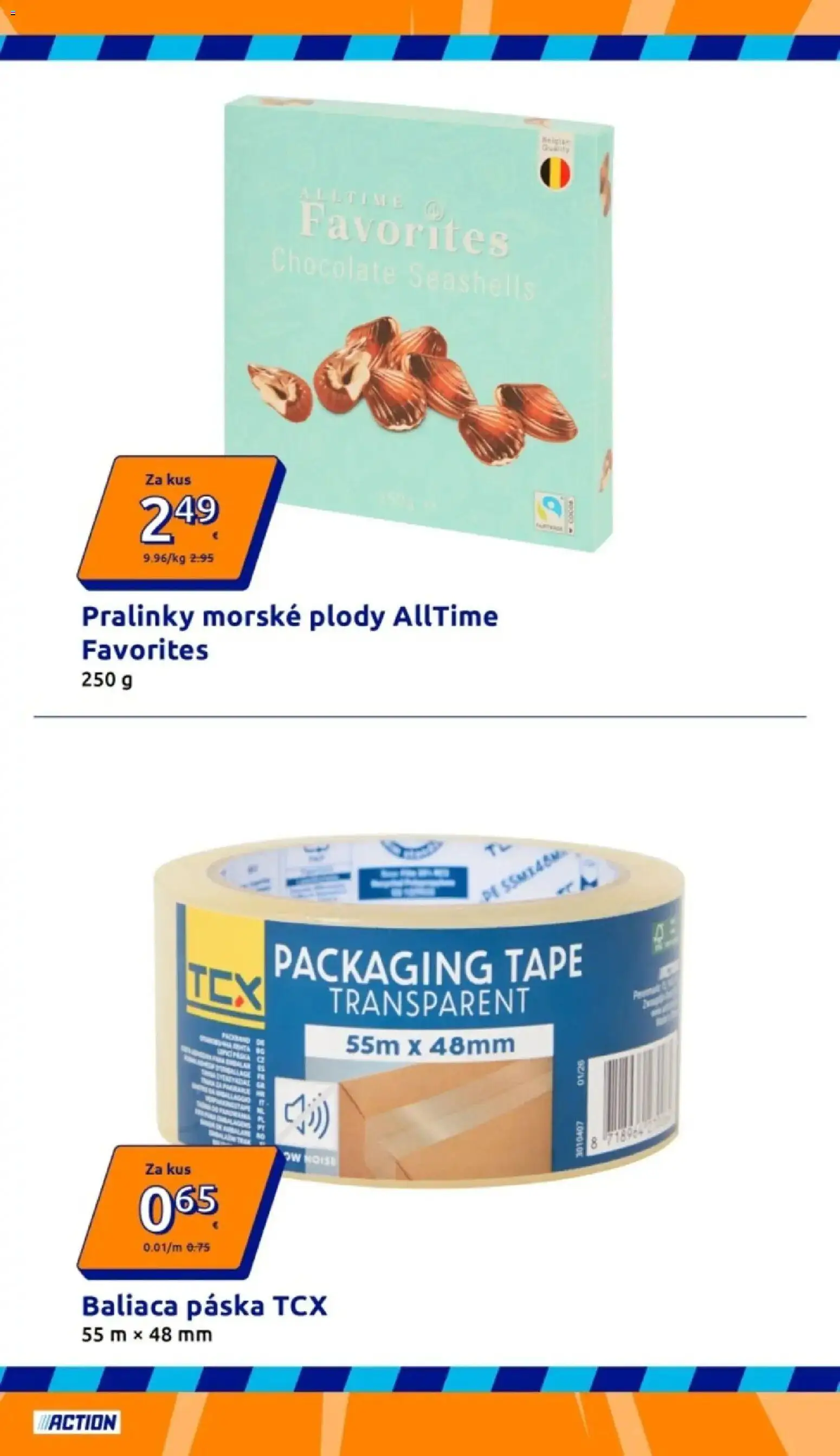 Nové Action akcie – leták je platný od 06.05.2026 | Strana: 10 | Produkty: Morské plody