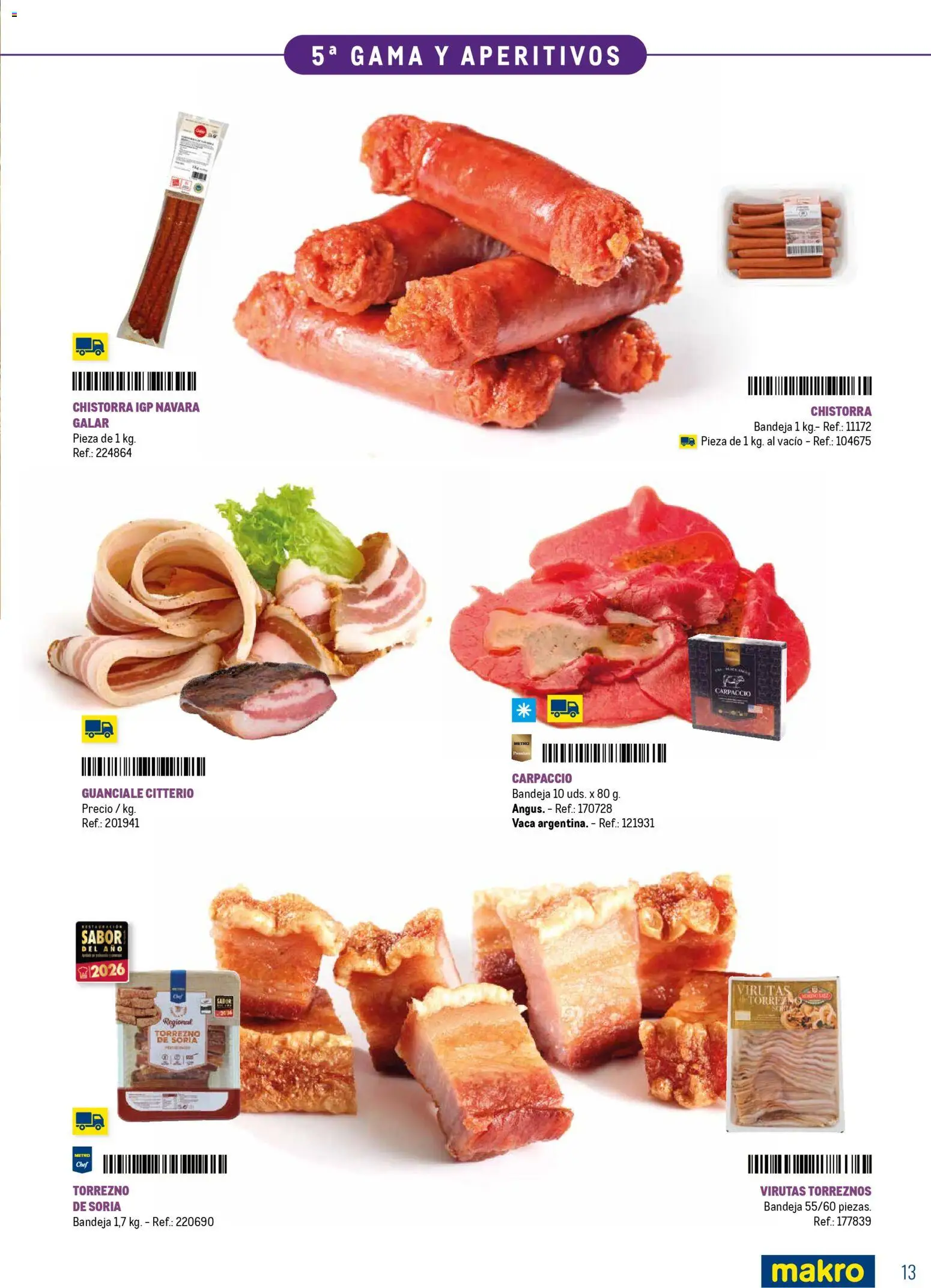 Makro Especial Catering Canarias │ válido desde el 16.03.2026 | Página: 13 | Productos: Μπιμπερό, Bandeja