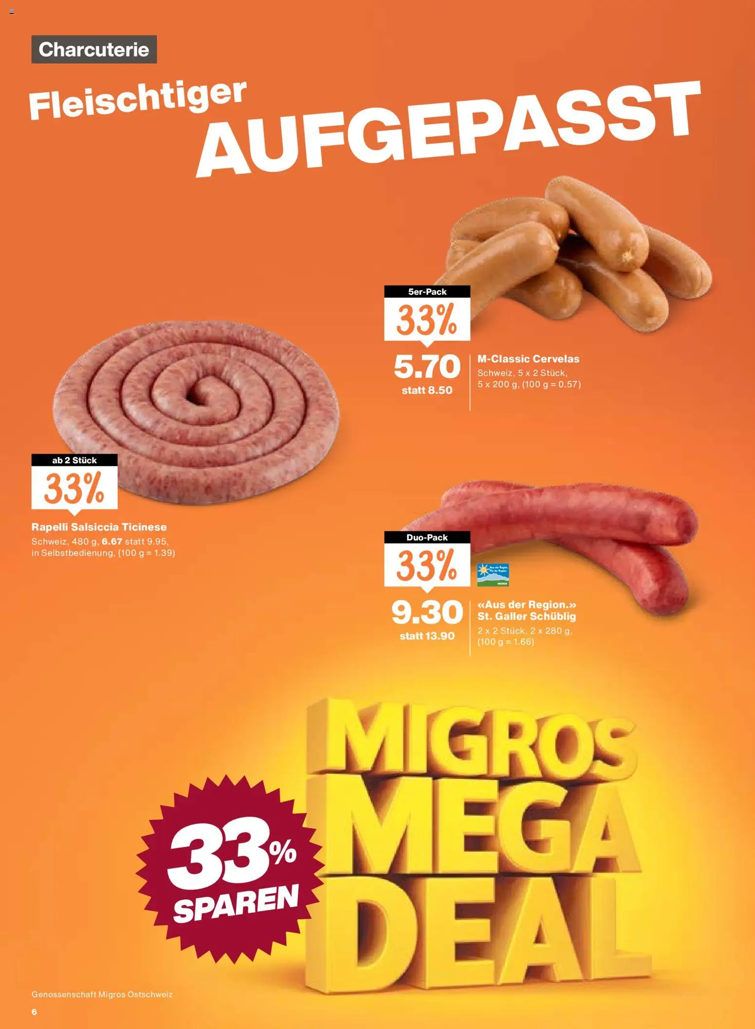 Migros aktionen – gültig ab 27.08.2026 | Seite: 6