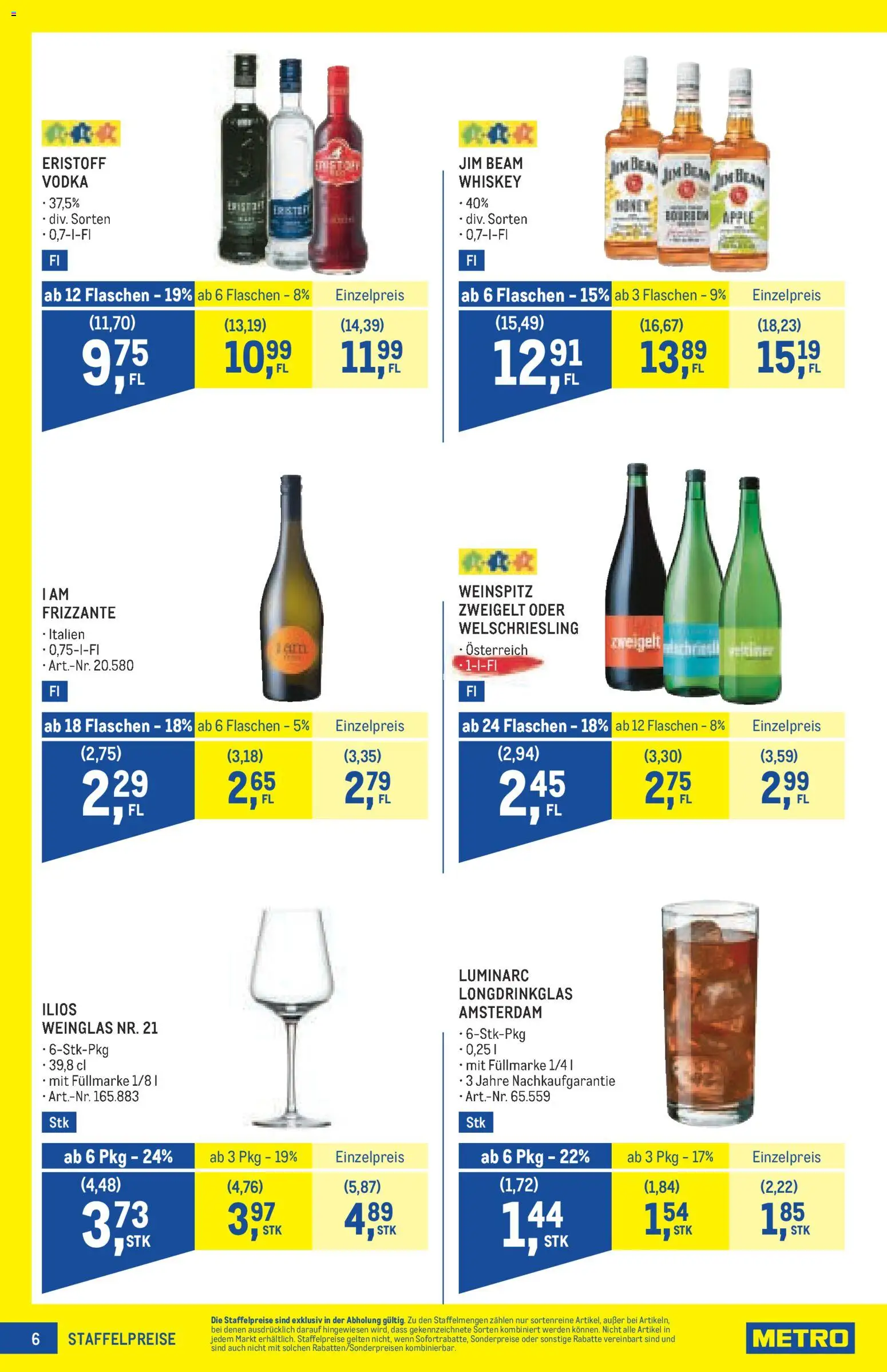 Metro angebote Profi gültig ab 01.10.2026 | Seite: 6 | Produkte: Whiskey, Apple