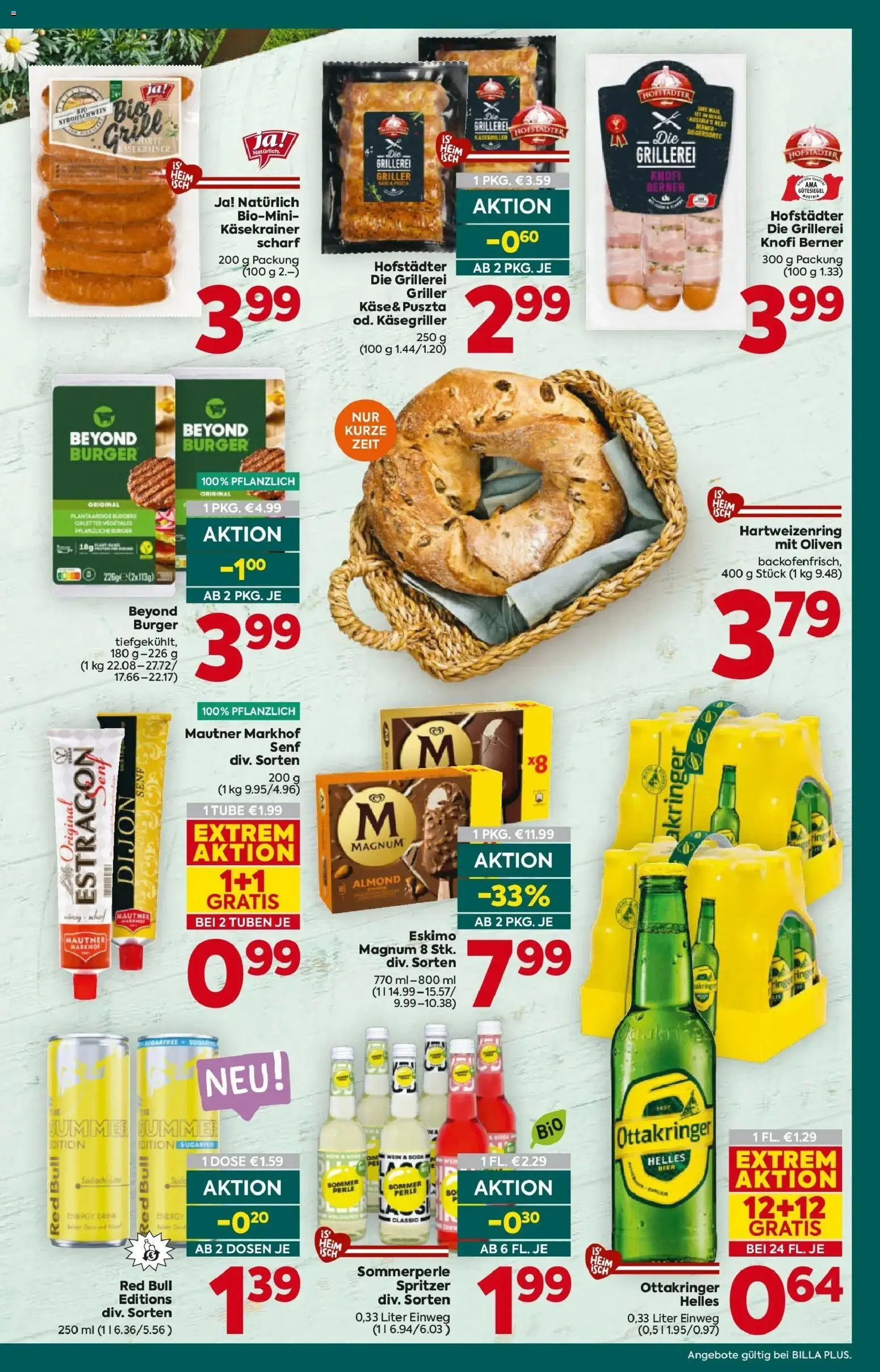 Billa Plus Flugblatt - Burgenland gültig ab 30.04.2026 | Seite: 7 | Produkte: Szeder, Wein, Bier