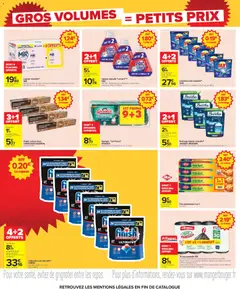 Carrefour - Prévisualisation de Papier cuisson brun CARREFOUR ESSENTIAL, Rouleau de 15m valide à partir de 20/08/2026 | Page: 28 | Produits: Vaisselle, Poubelle, Lave-vaisselle, Capsules