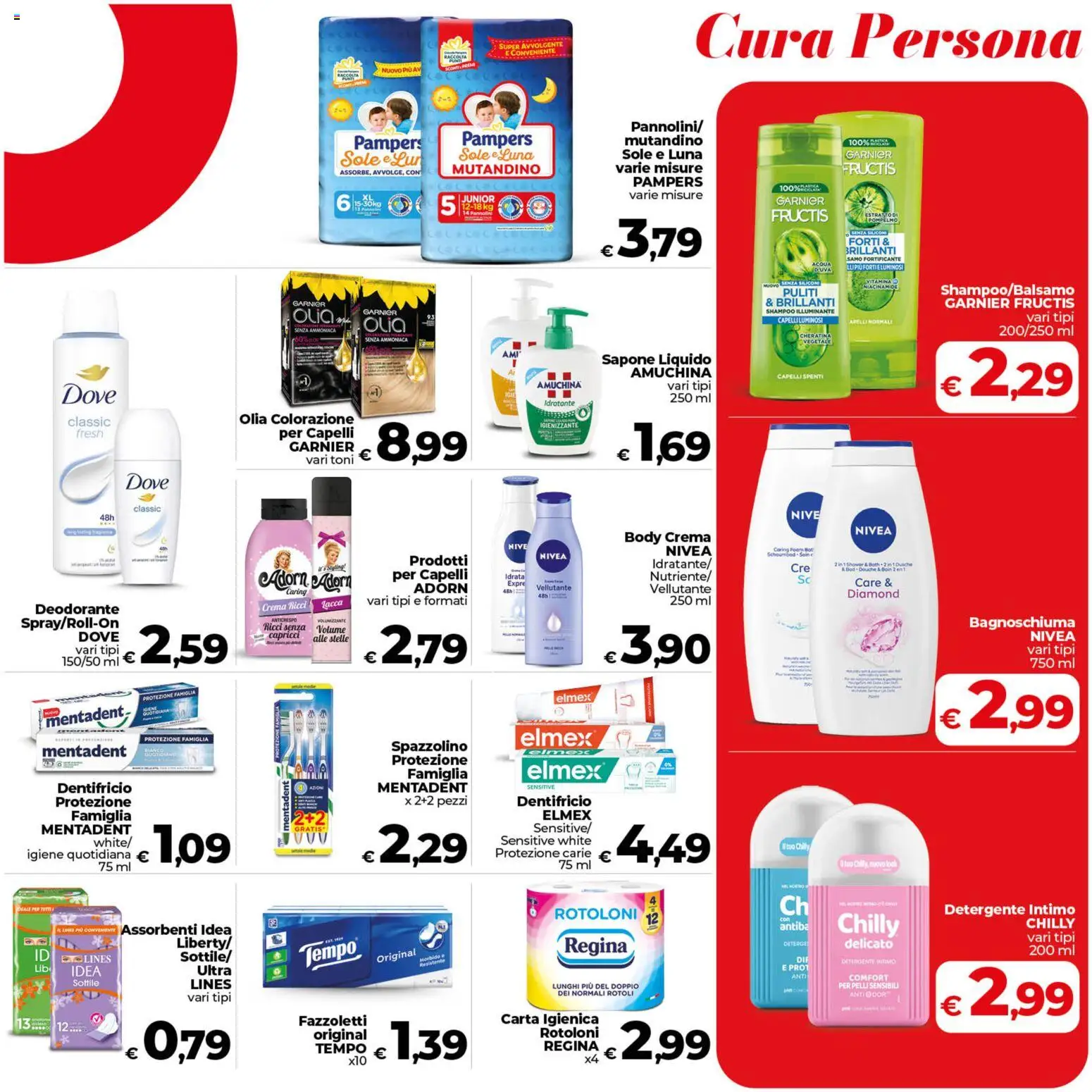 Volantino COOP del 19.05.2026 | Pagina: 21 | Prodotti: Illuminante, Carta igienica, Deodorante, Acqua
