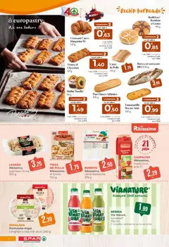 Vista previa Spar folleto válido desde el 10/07/2026 | Página: 7 | Productos: Espinaca, Pan, Croissant, Crema