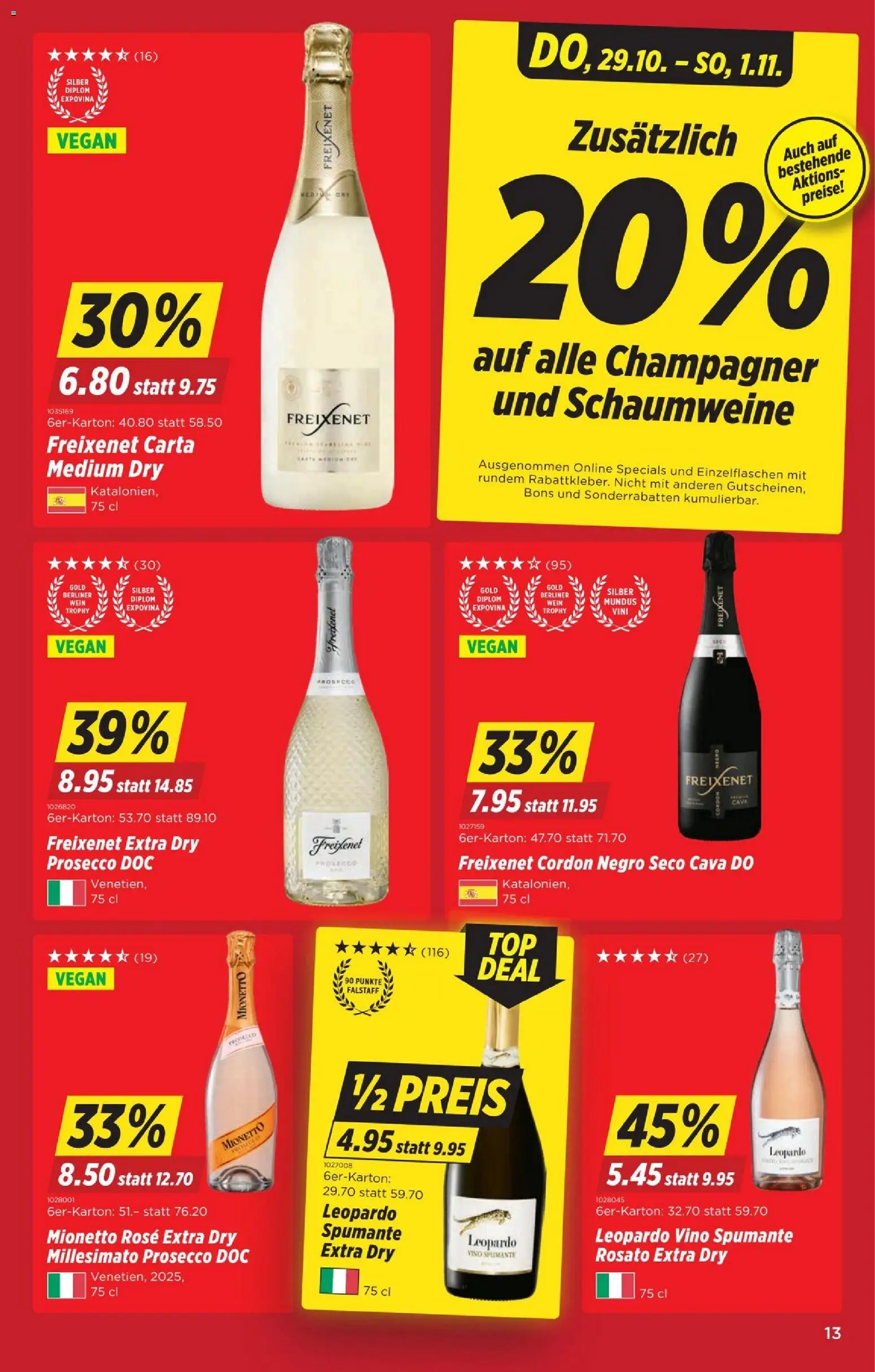 Denner aktionen – gültig ab 29.10.2026 | Seite: 13