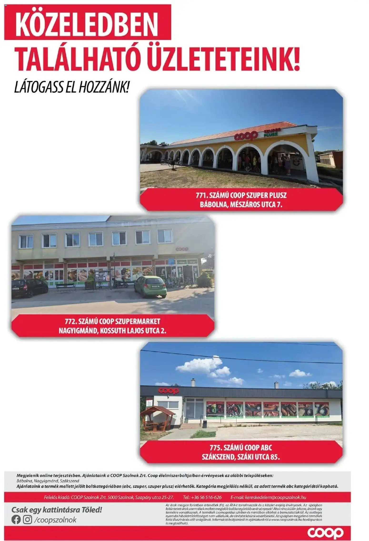 COOP Szolnok akciós ujság - amely érvényes a következő dátumtól: 28.05.2026 | Oldal: 6