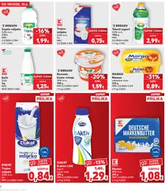 'Z BREGOV Svježe mlijeko, 3,2% m.m., 1,75 L, MPC, 2.5.2025=2,39€, (=11 1,14€) - Pregled kataloga iz trgovine Kaufland, vrijedi od 10.06.2026 | Stranica: 8