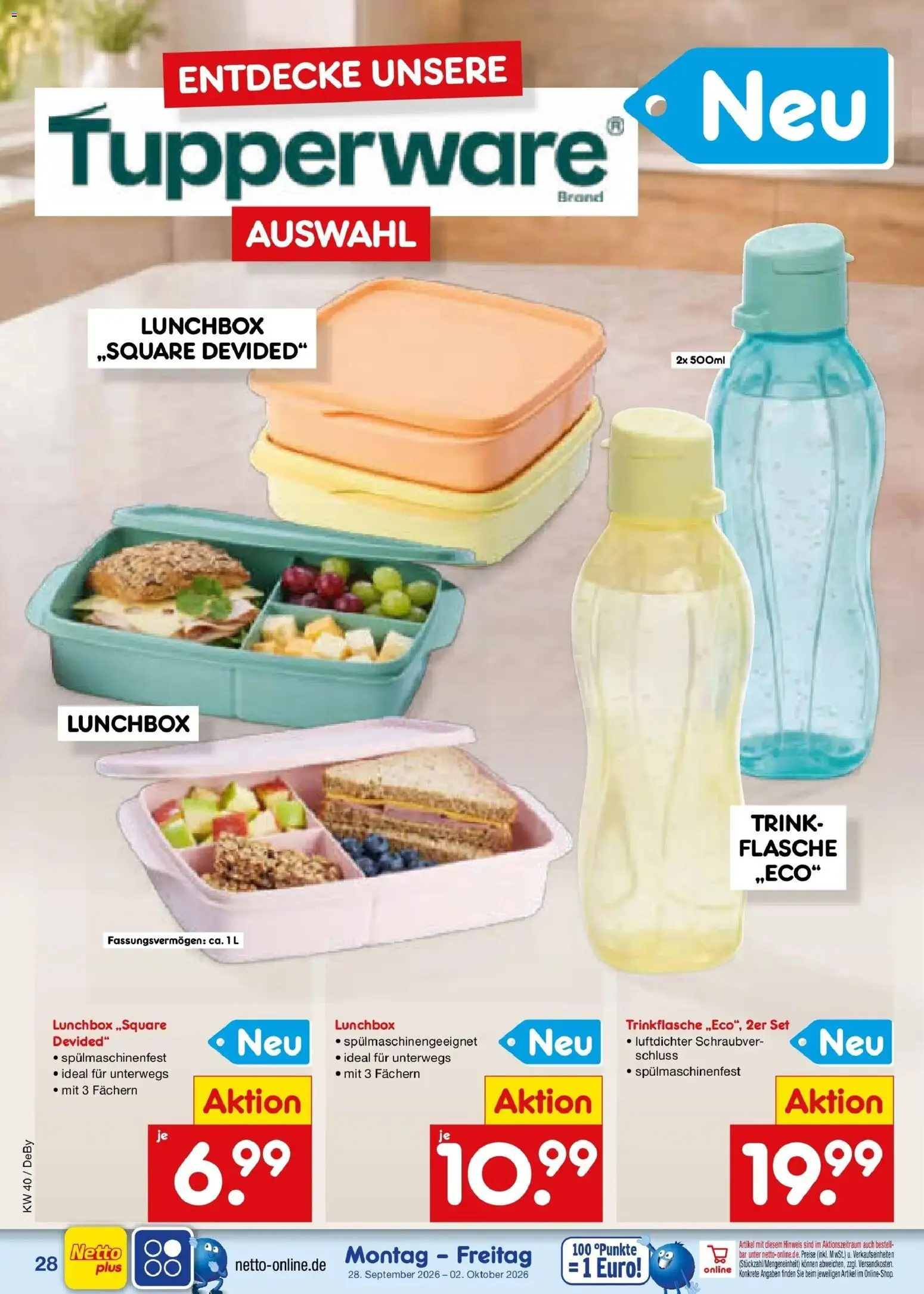 Netto Marken-Discount Prospekt Stuttgart – gültig ab 28.09.2026 | Seite: 40