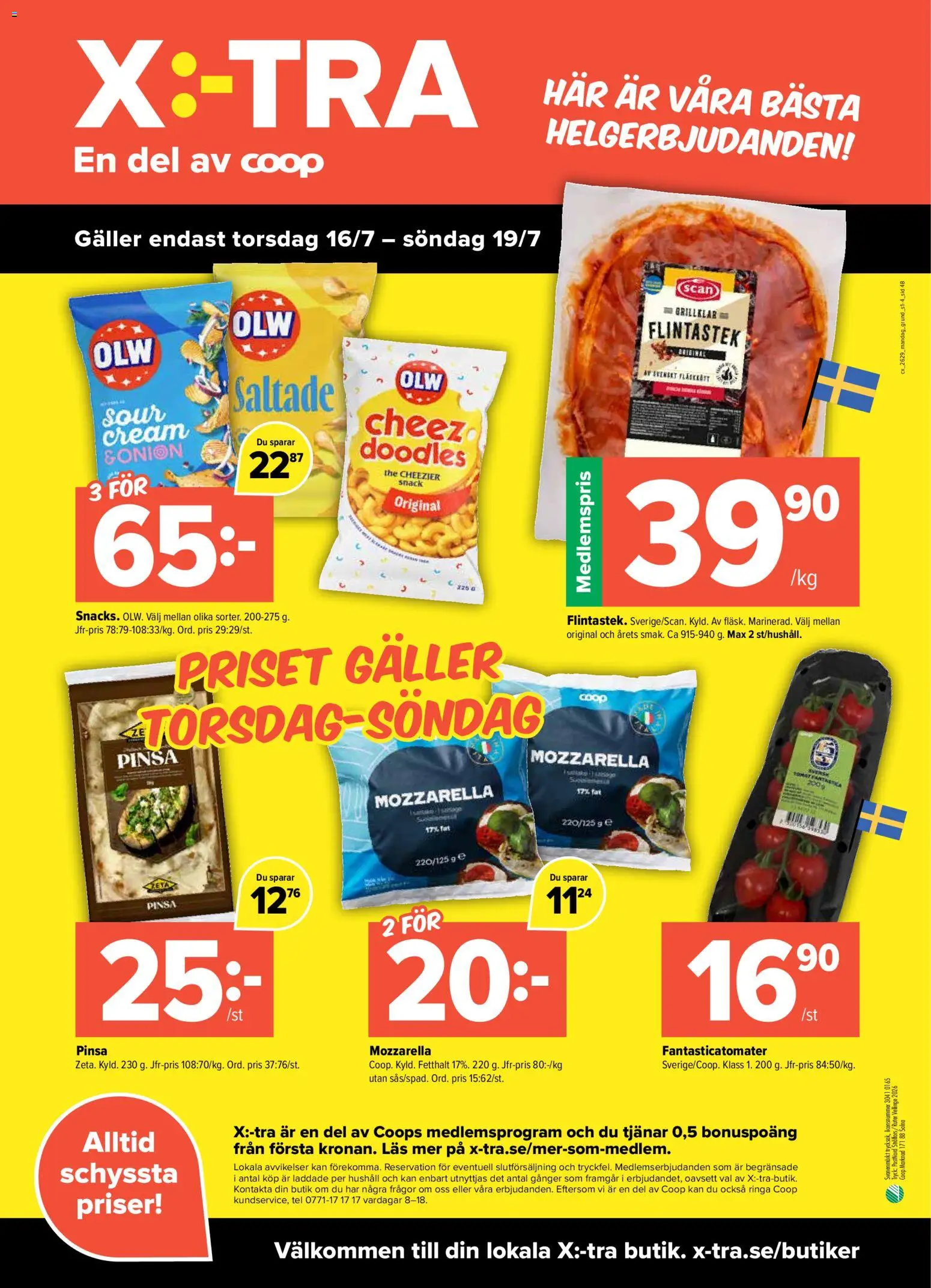 Coop Daglivs reklamblad aktuell från 13/07/2026 | Sida: 4