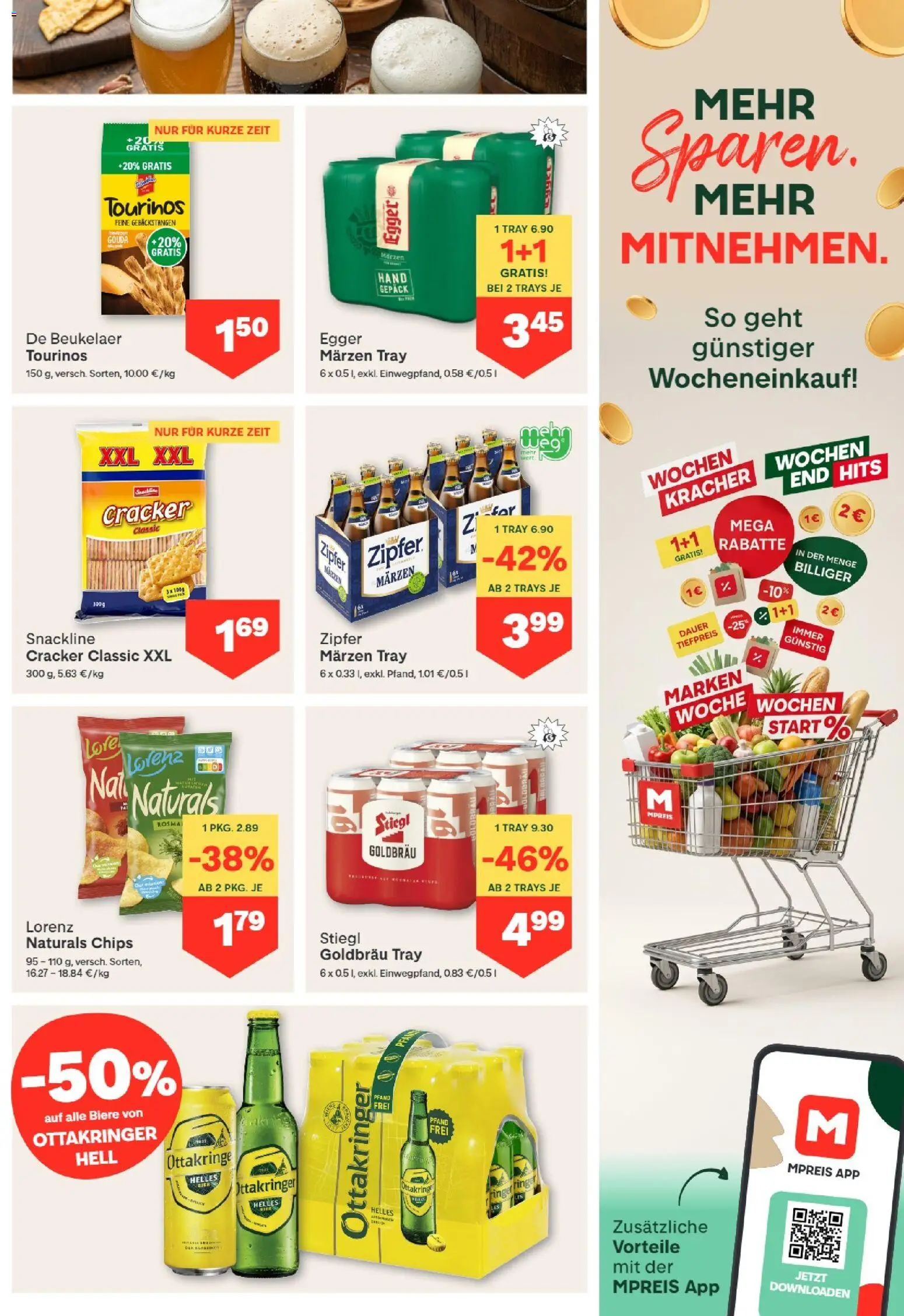MPREIS Absam gültig ab 24.09.2026 | Seite: 9 | Produkte: Chips, Cracker