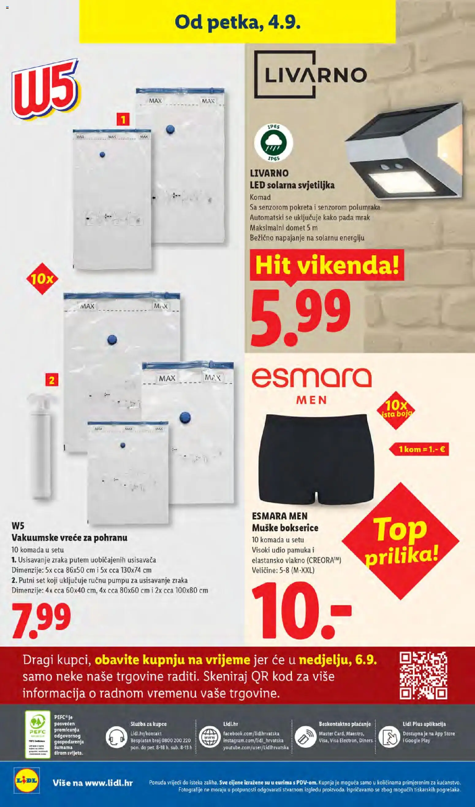 Lidl katalog | vrijedi od 31.08.2026 | Stranica: 68 | Proizvodi: Muške bokserice, Svjetiljka, Bokserice, Led