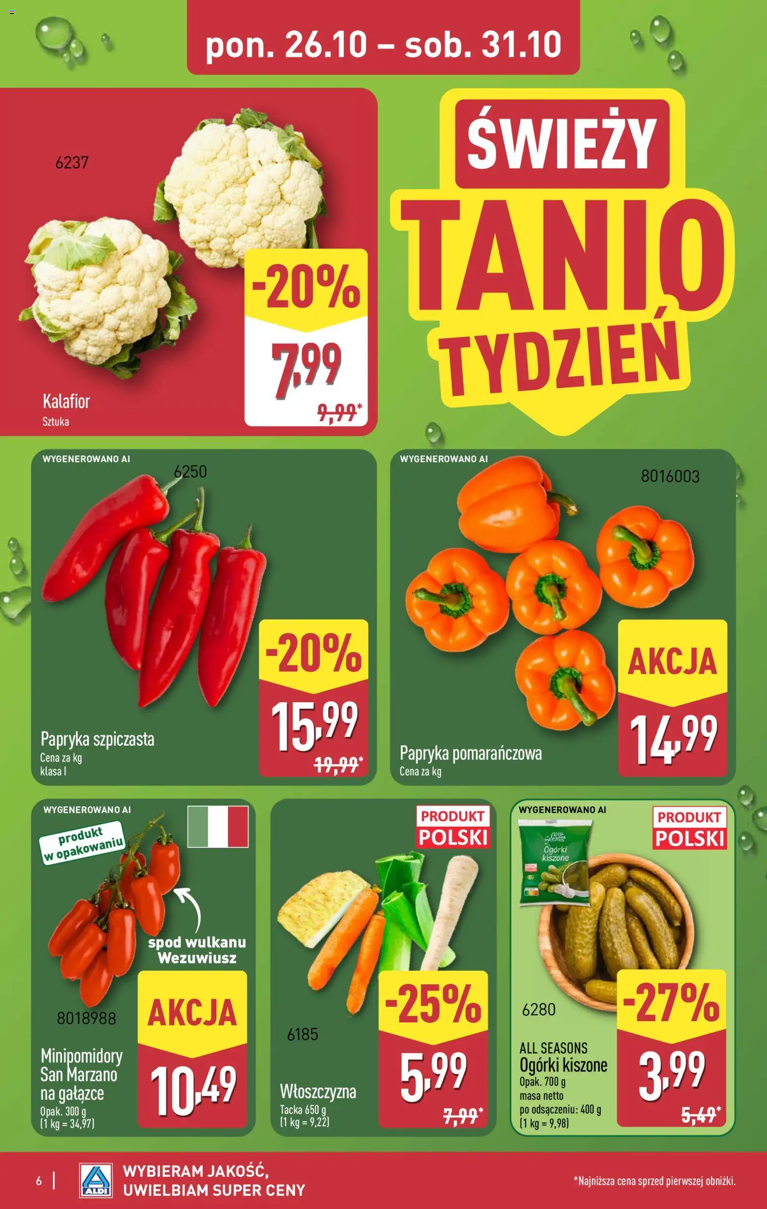 Aldi gazetka od 26.10.2026 | Strona: 6
