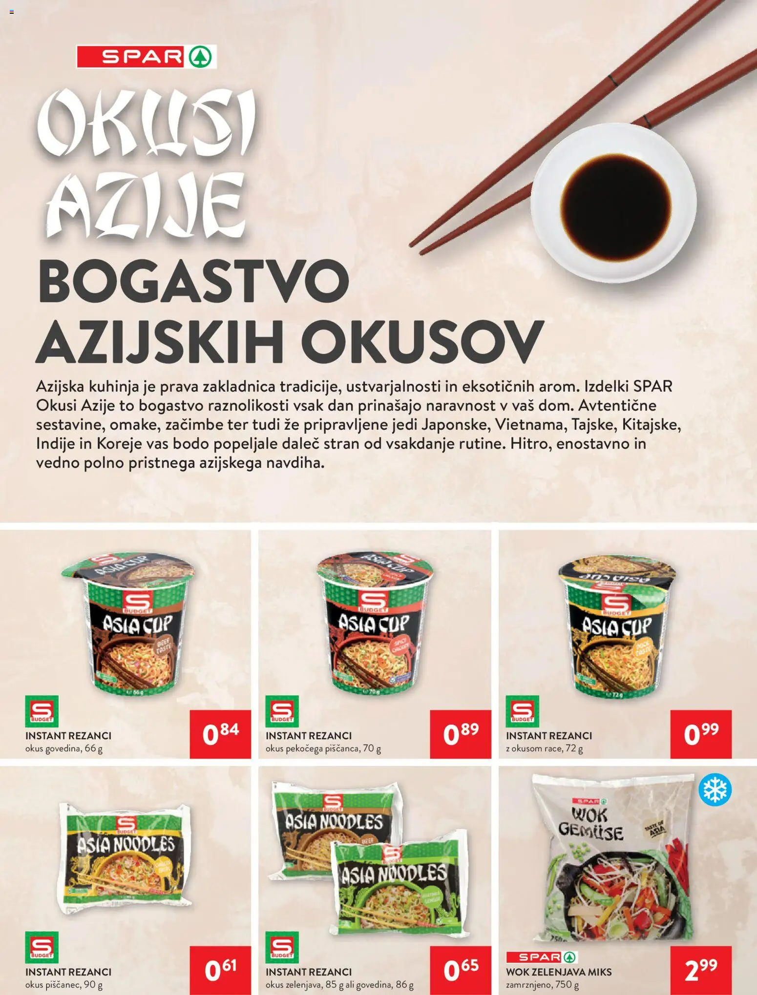 Novi Spar katalog ponudbe – veljaven od 12.08.2026 | Stran: 28 | Izdelki: Rezanci, Kuhinja, Zacimbe, Zelenjava