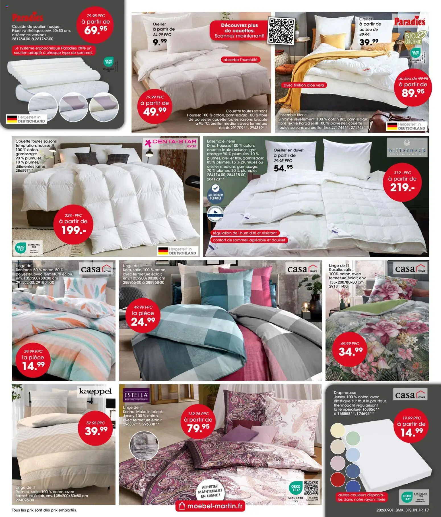 {H1} | Page: 17 | Produits: Coton, Lit, Literie, Couette