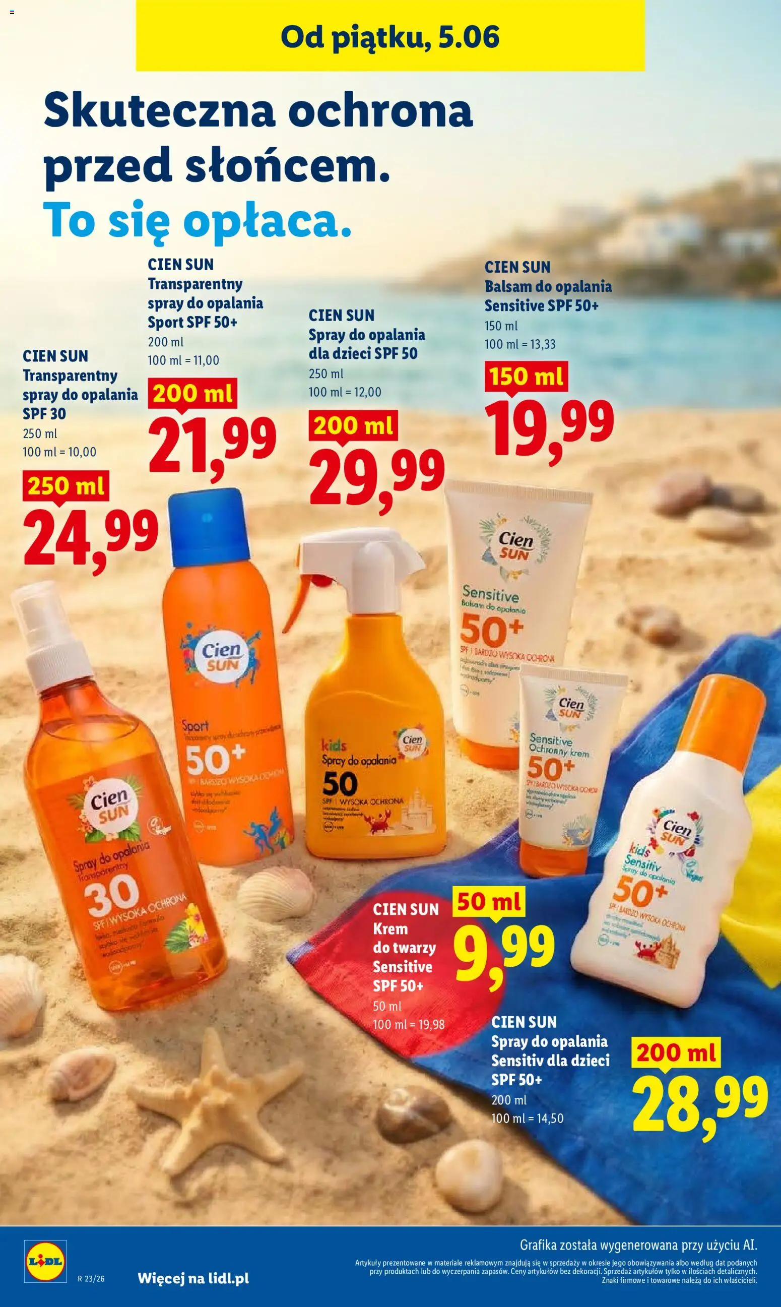 Lidl Polsko leták od 05.06.2026 | Strana: 82 | Produkty: Cien, Krém