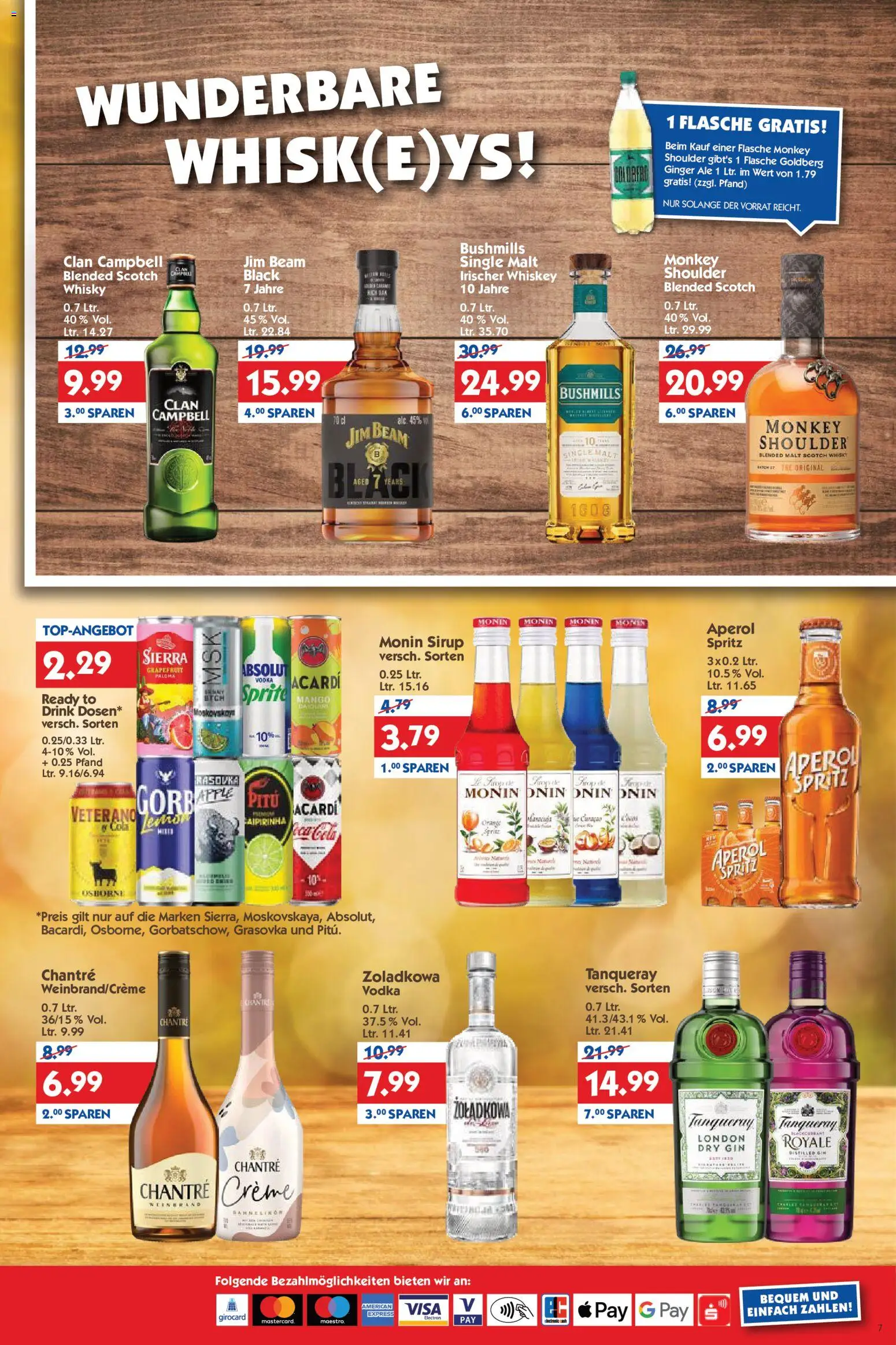 HOL’AB! Prospekt – gültig ab 07.09.2026 | Seite: 7 | Produkte: Sirup, Grapefruit, Gin, Whiskey
