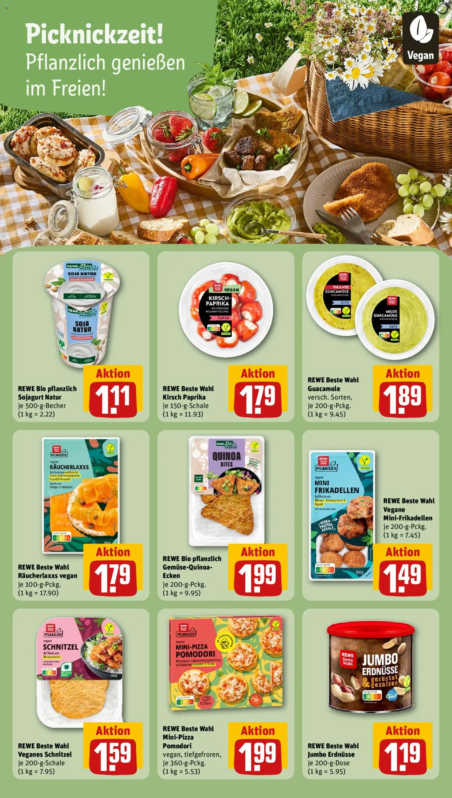 {H1} | Pagina: 17 | Producten: Schnitzel, Kész piskótalap, Quinoa