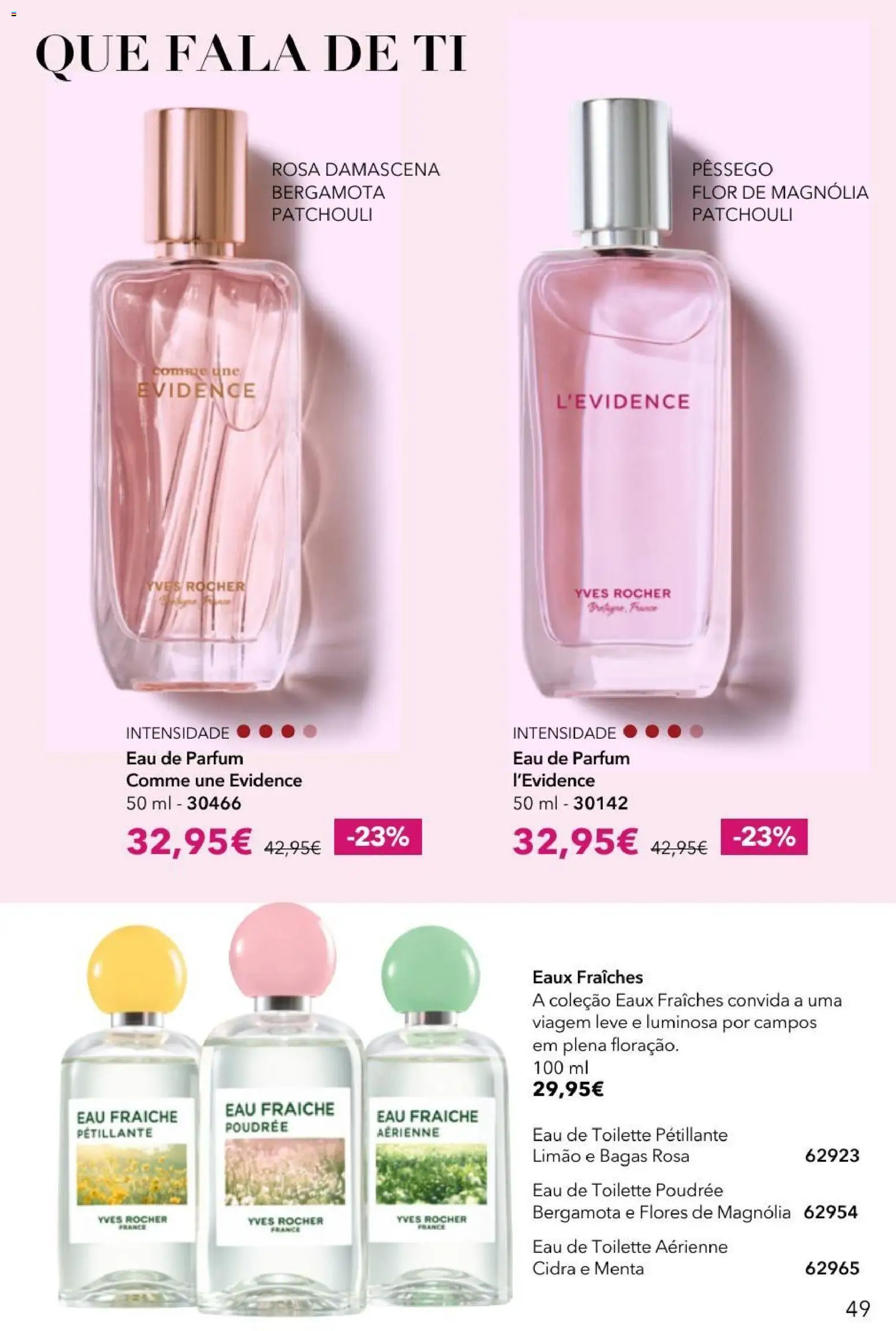 Yves Rocher catálogo 11 │ válido de 27/08/2026 | Página: 49 | Produtos: Flores, Eau de toilette