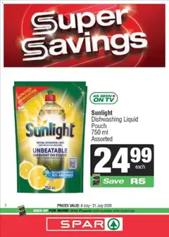 KWIKSPAR specials catalogue – valid from 08/07/2026 | Page: 4