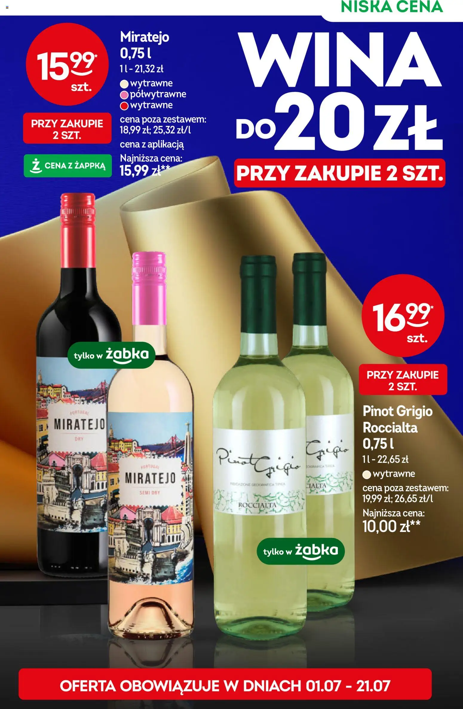 Żabka gazetka - Katalog win od 24.06.2026 | Strona: 7