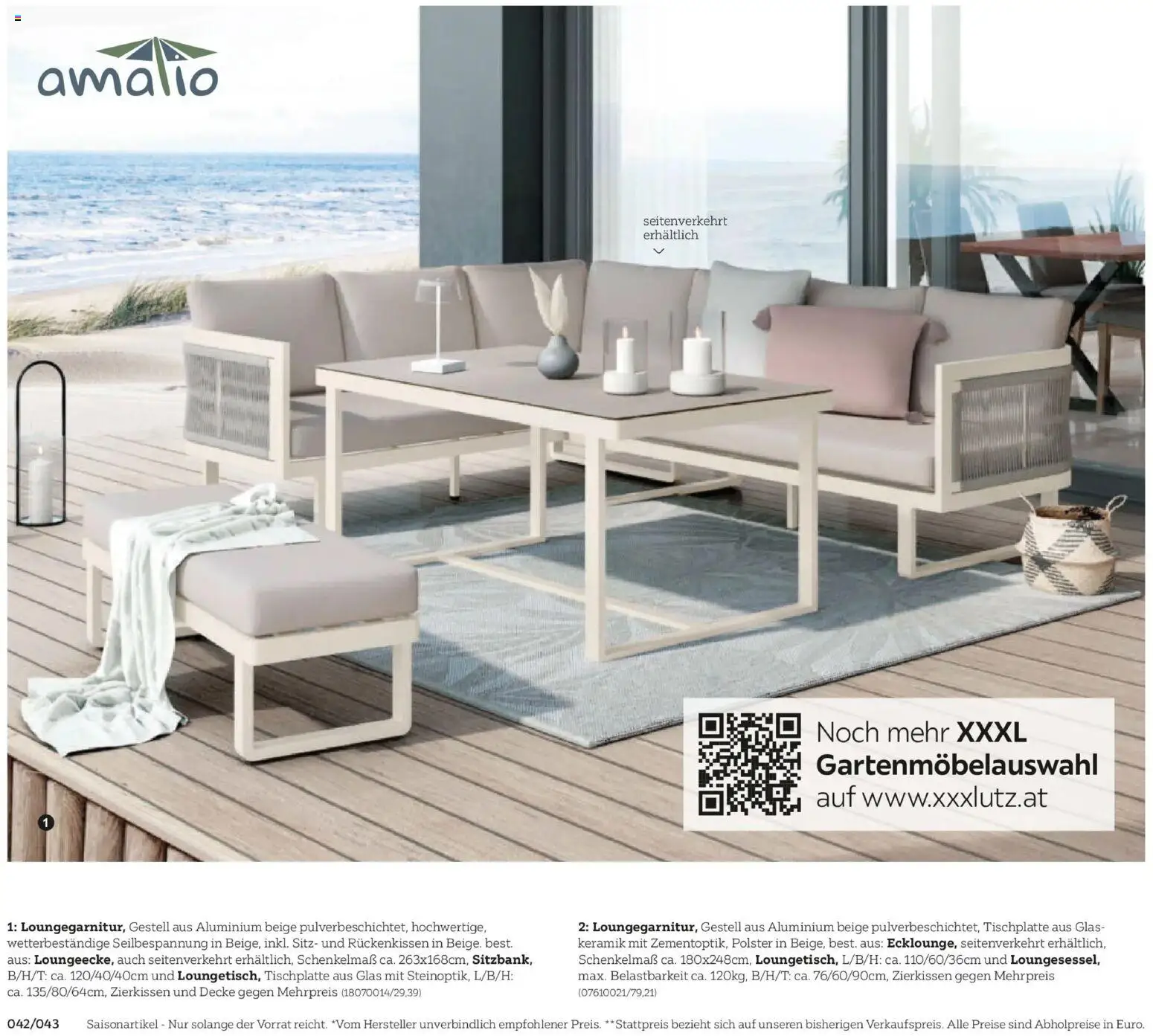 XXXLutz Gartenkatalog gültig ab 30.03.2026 | Seite: 42 | Produkte: Decke