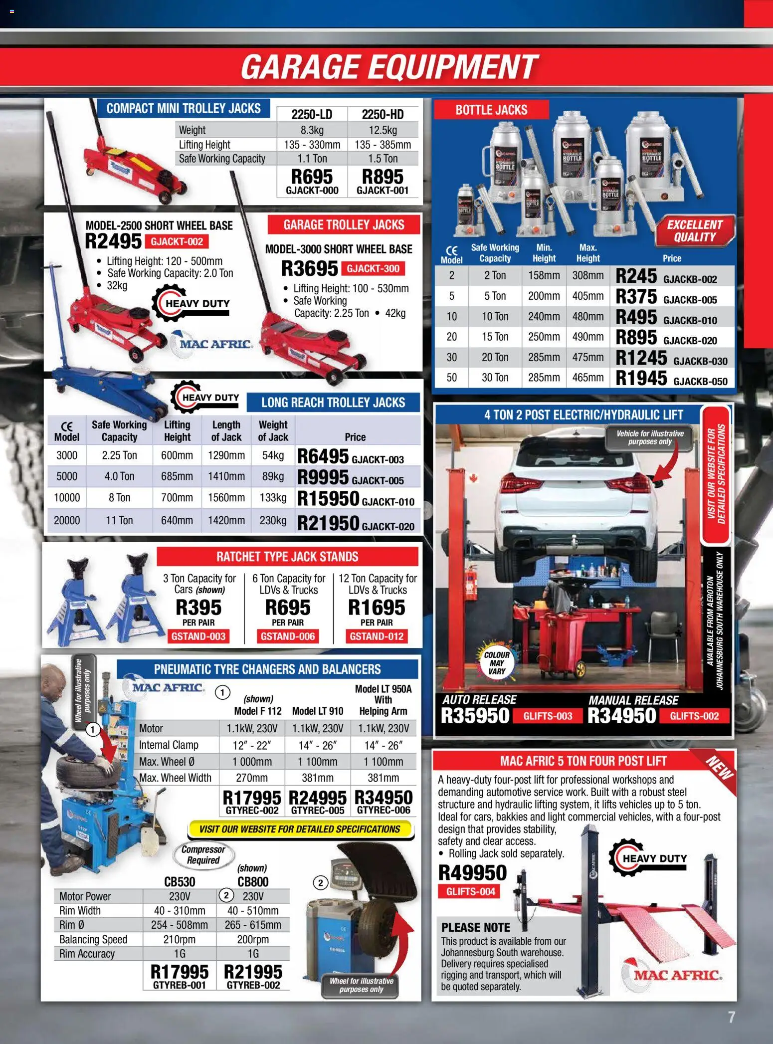 New Adendorff catalogue – valid from 01/07/2026 | Page: 9 | Products: Compressor, Light