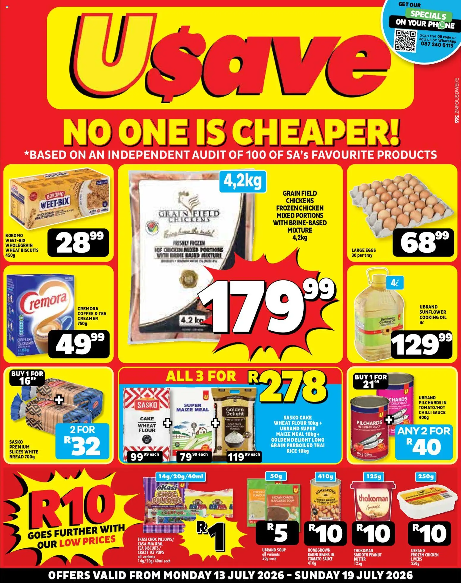 New Usave catalogue – valid from 13/07/2026 | Page: 1
