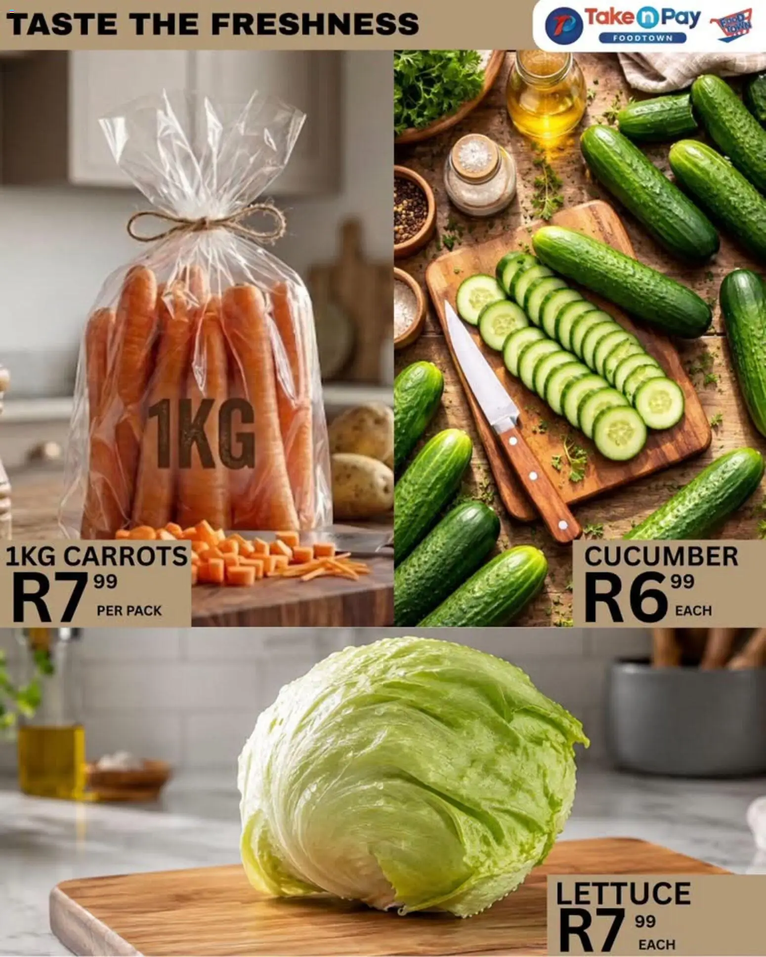 New Take n Pay catalogue – valid from 15/09/2026 | Page: 10 | Products: Carrots, Lettuce