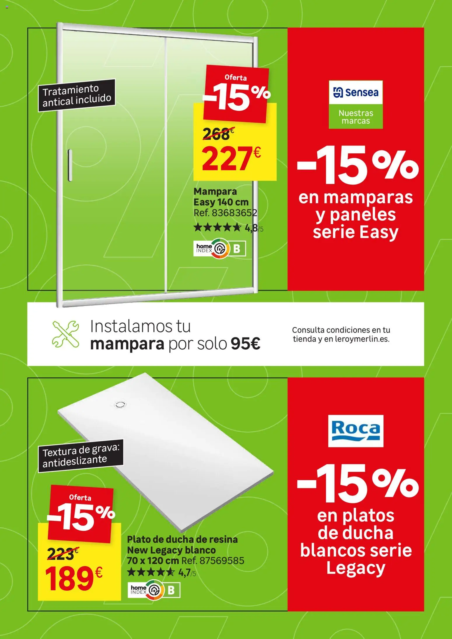 Leroy Merlin Black Friday │ válido desde el 20/10/2026 | Página: 21 | Productos: Ducha