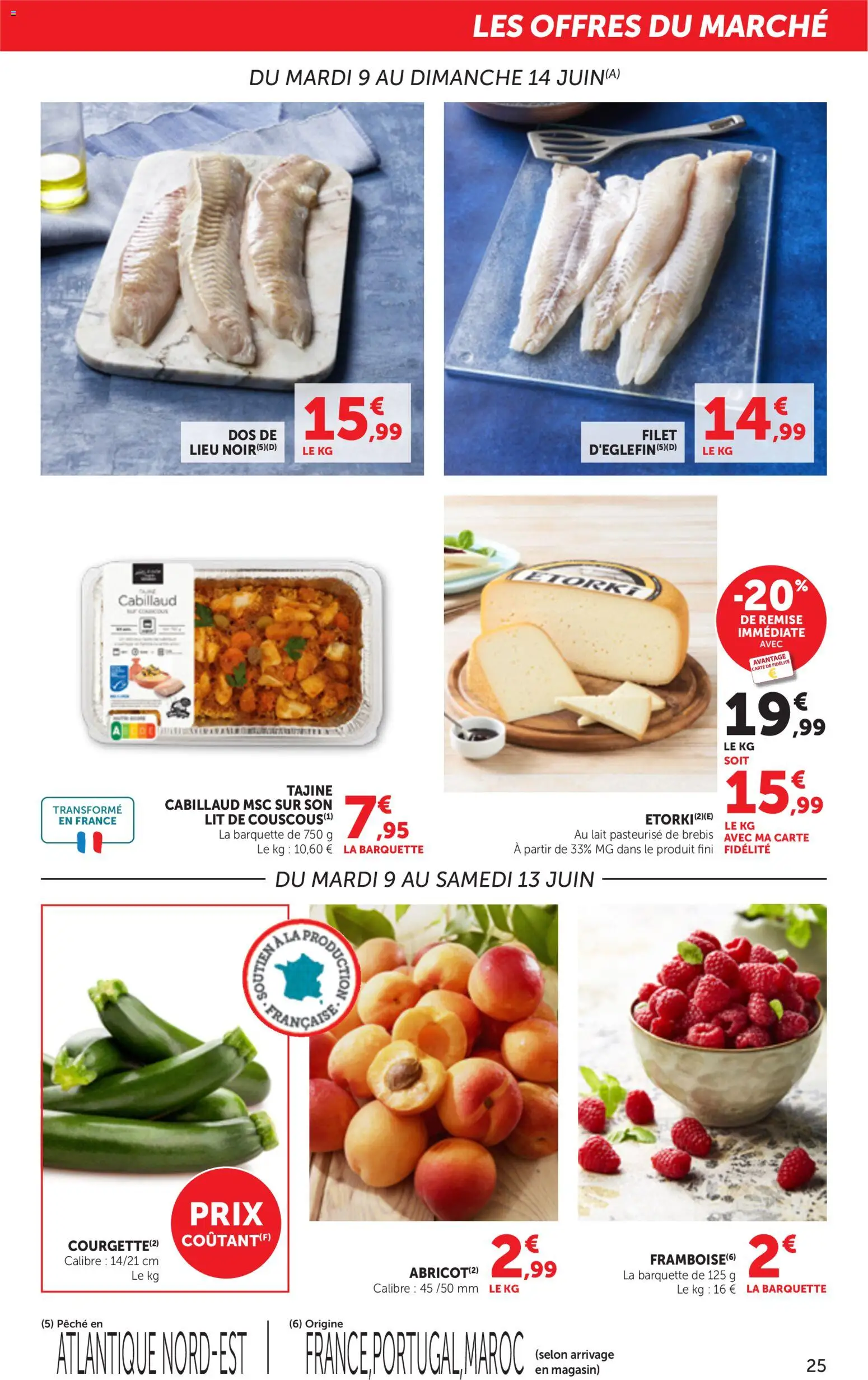 {H1} | Page: 25 | Produits: Pêche, Tajine, Lit, Lait