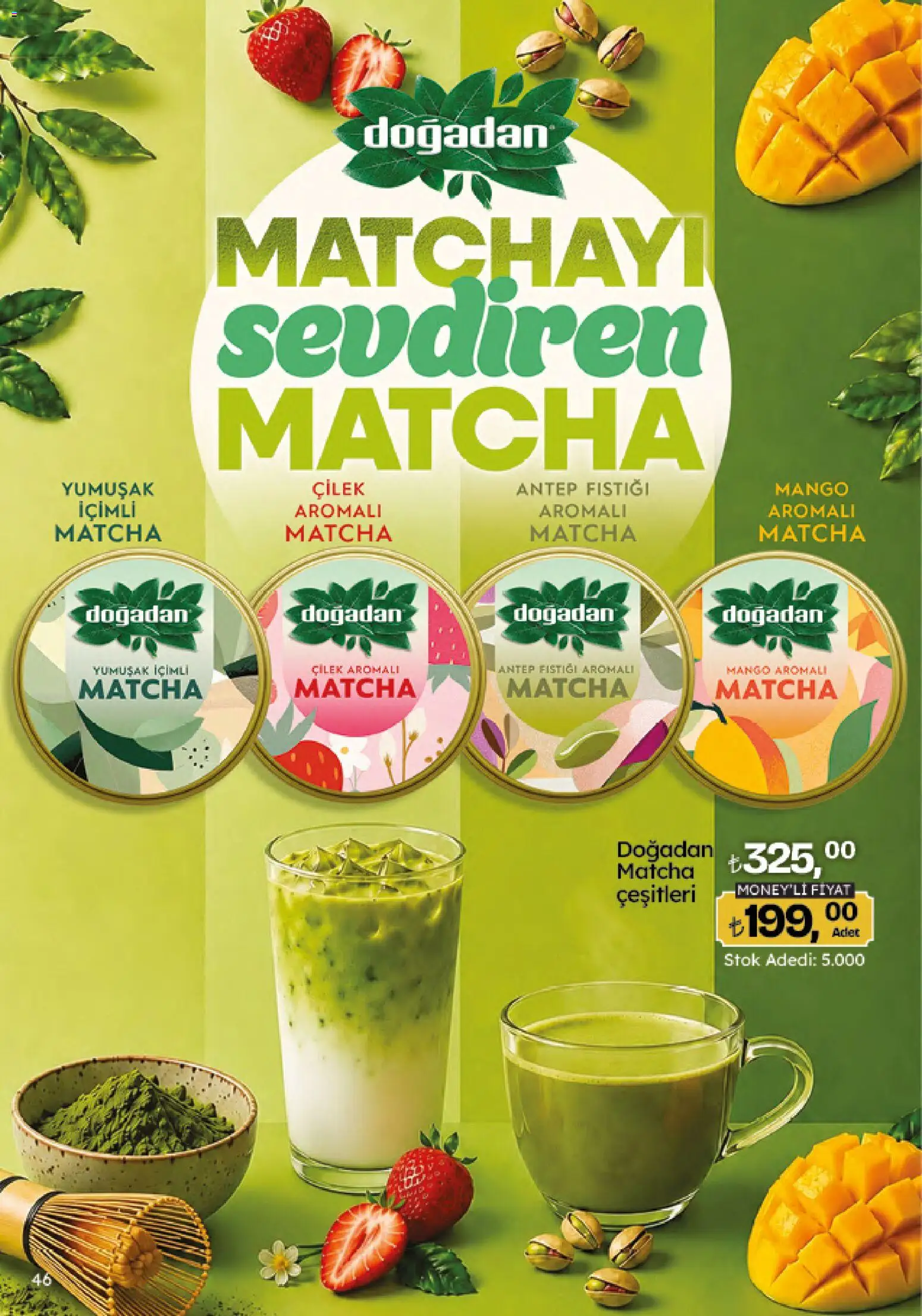 Migros Katalog - Migroskop - 09 Temmuz 2026 tarihinden itibaren geçerlidir | Sayfa: 46 | Ürünler: Çilek, Mango