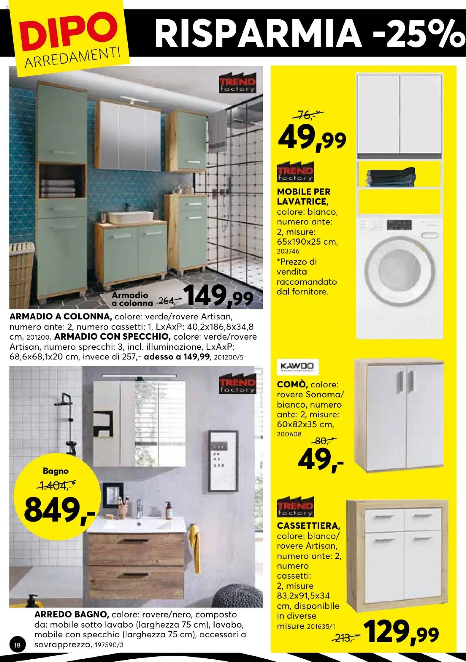Novi Dipo katalog ponudbe – veljaven od 27.09.2026 | Stran: 18