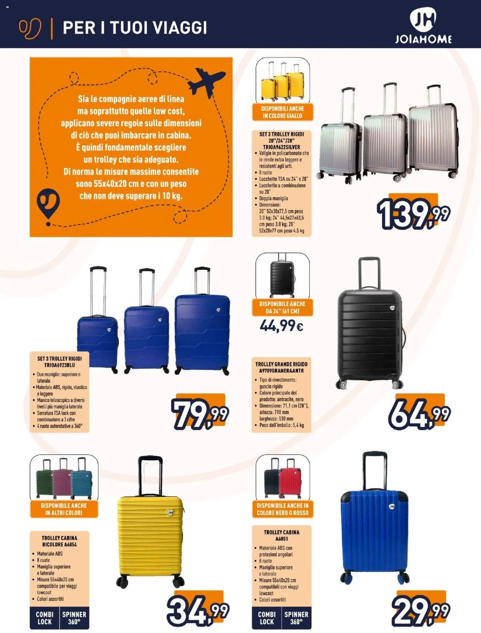 Volantino Unieuro del 04.06.2026 | Pagina: 4 | Prodotti: Trolley