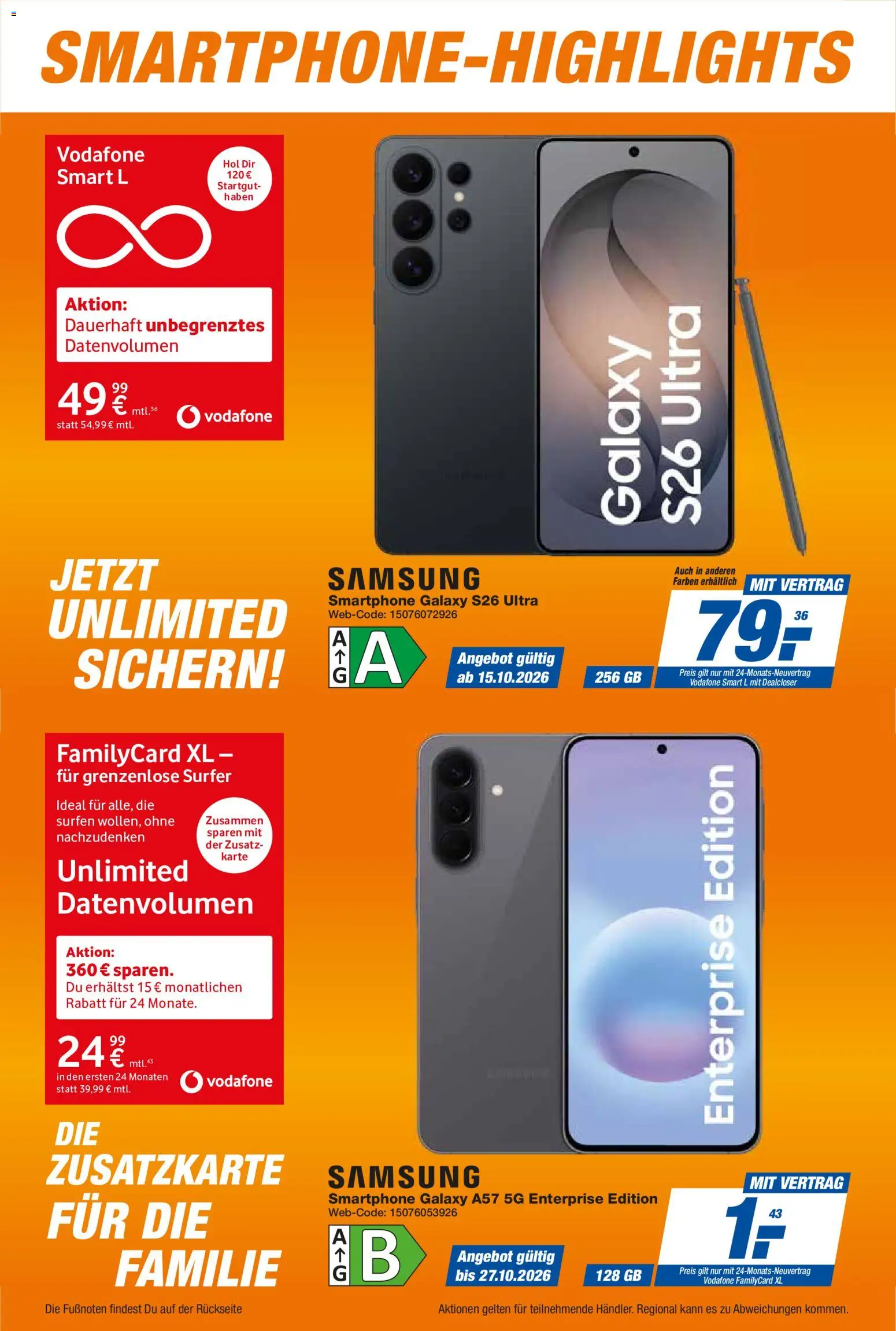 Expert Telekommunikations-Highlights im Oktober – gültig ab 01.10.2026 | Seite: 18