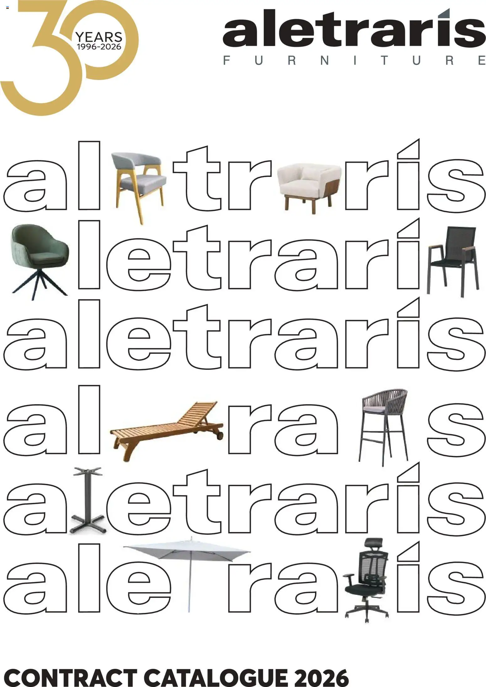 Aletraris Furniture Κατάλογος από 01/01/2026 catalogue cover