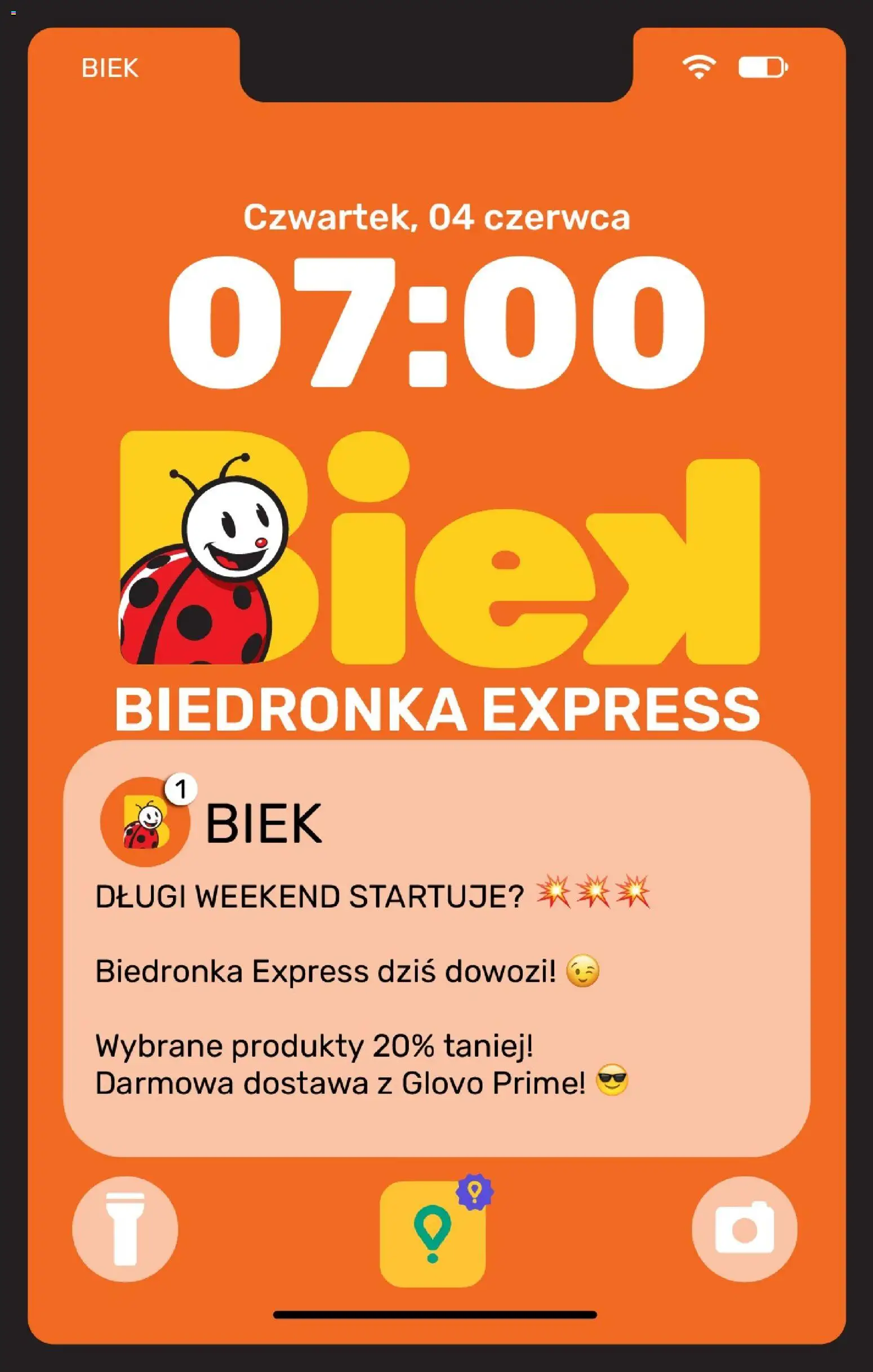 Biedronka gazetka - Biek od 04.06.2026 | Strona: 1