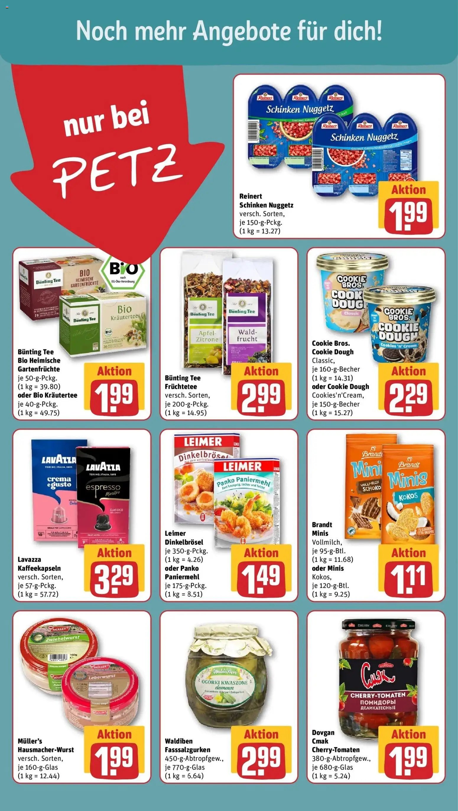 REWE Prospekt ab 12.10.2026 zum Blättern » Angebote | Seite: 16 | Produkte: Äpfel, Kräutertee, Schinken, Tee