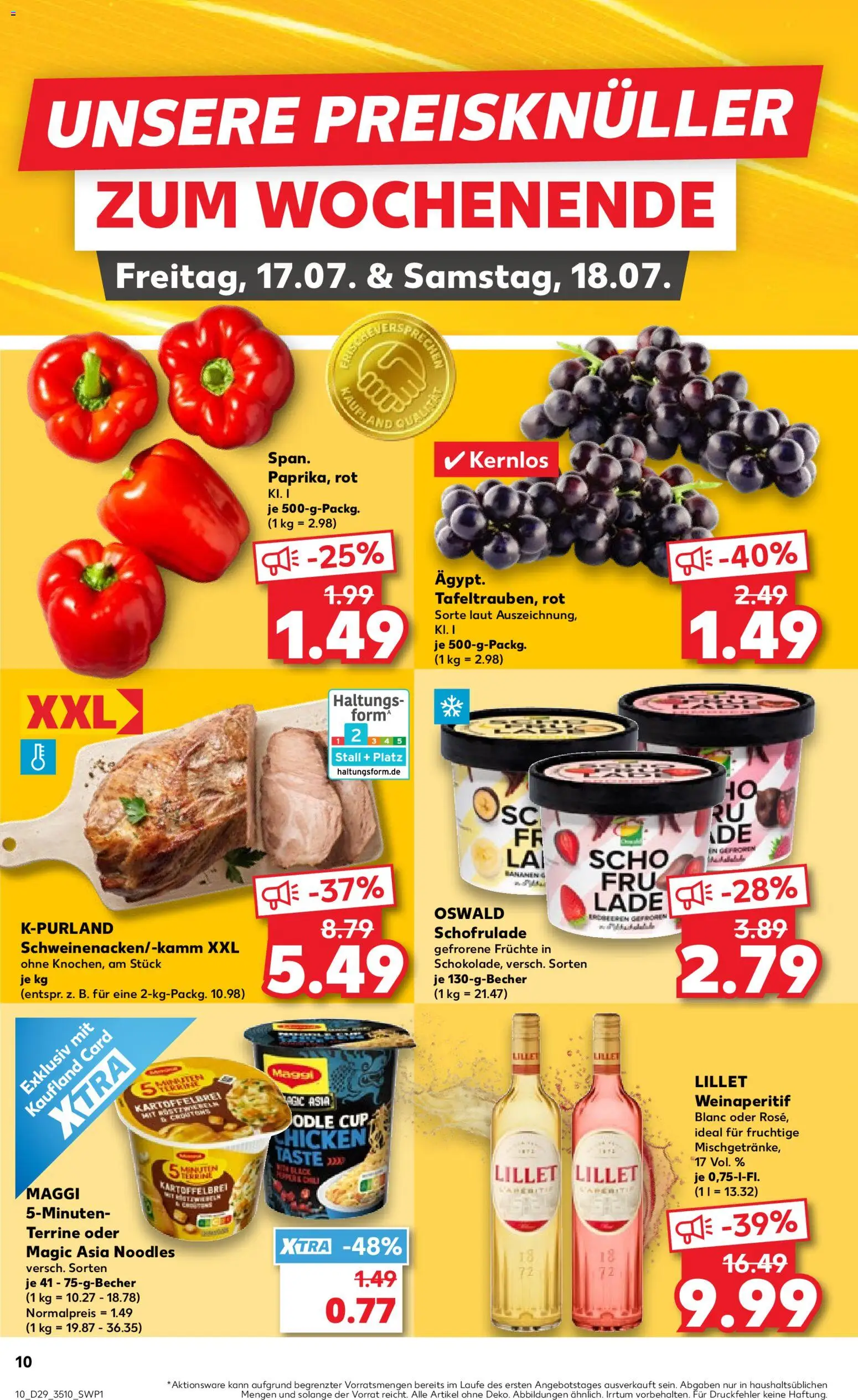 Kaufland Prospekt Leipzig – gültig ab 16.07.2026 | Seite: 10 | Produkte: Maggi, Lillet