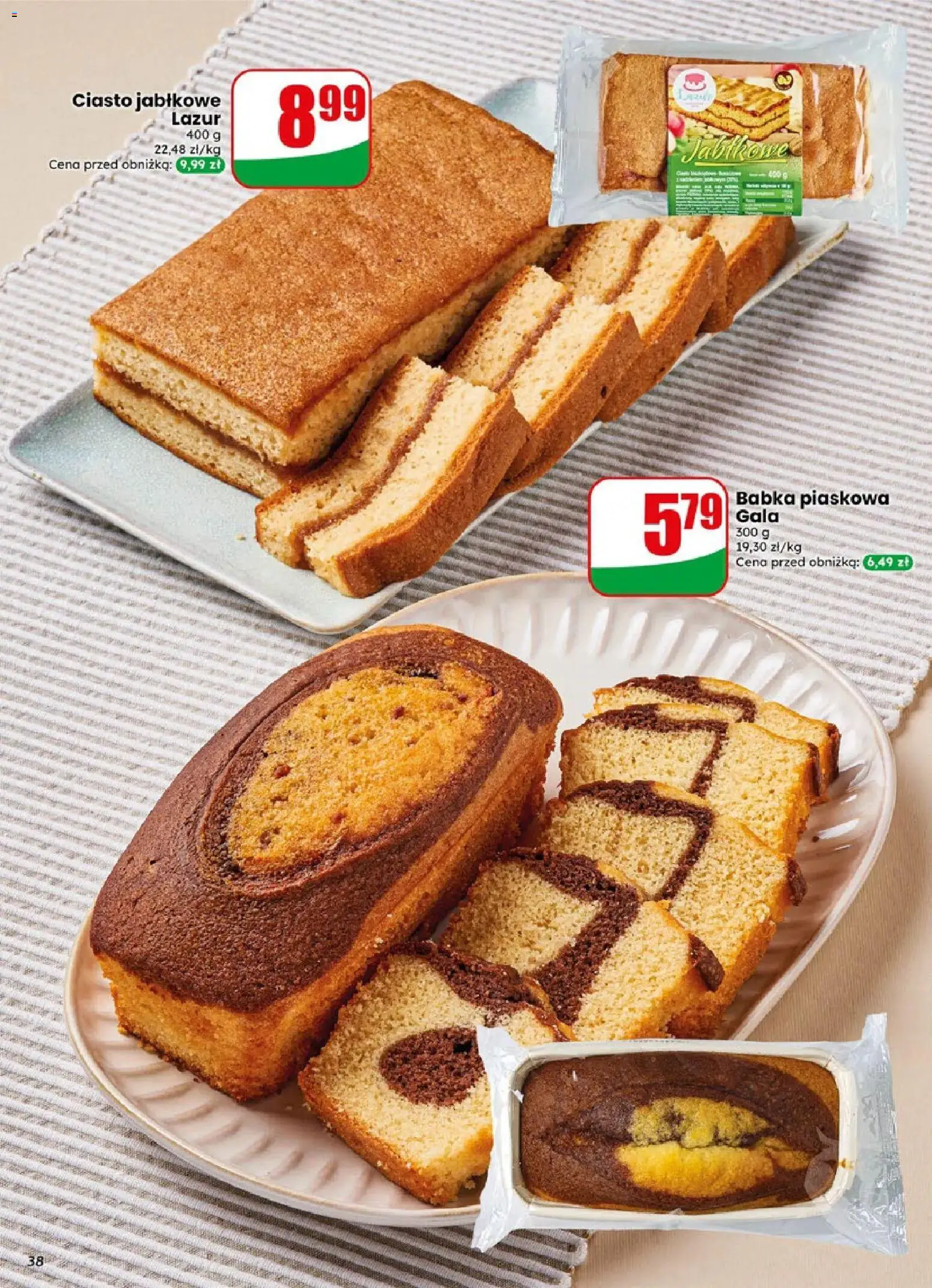 Dino gazetka od 06.05.2026 | Strona: 38 | Produkty: Ciasto, Babka
