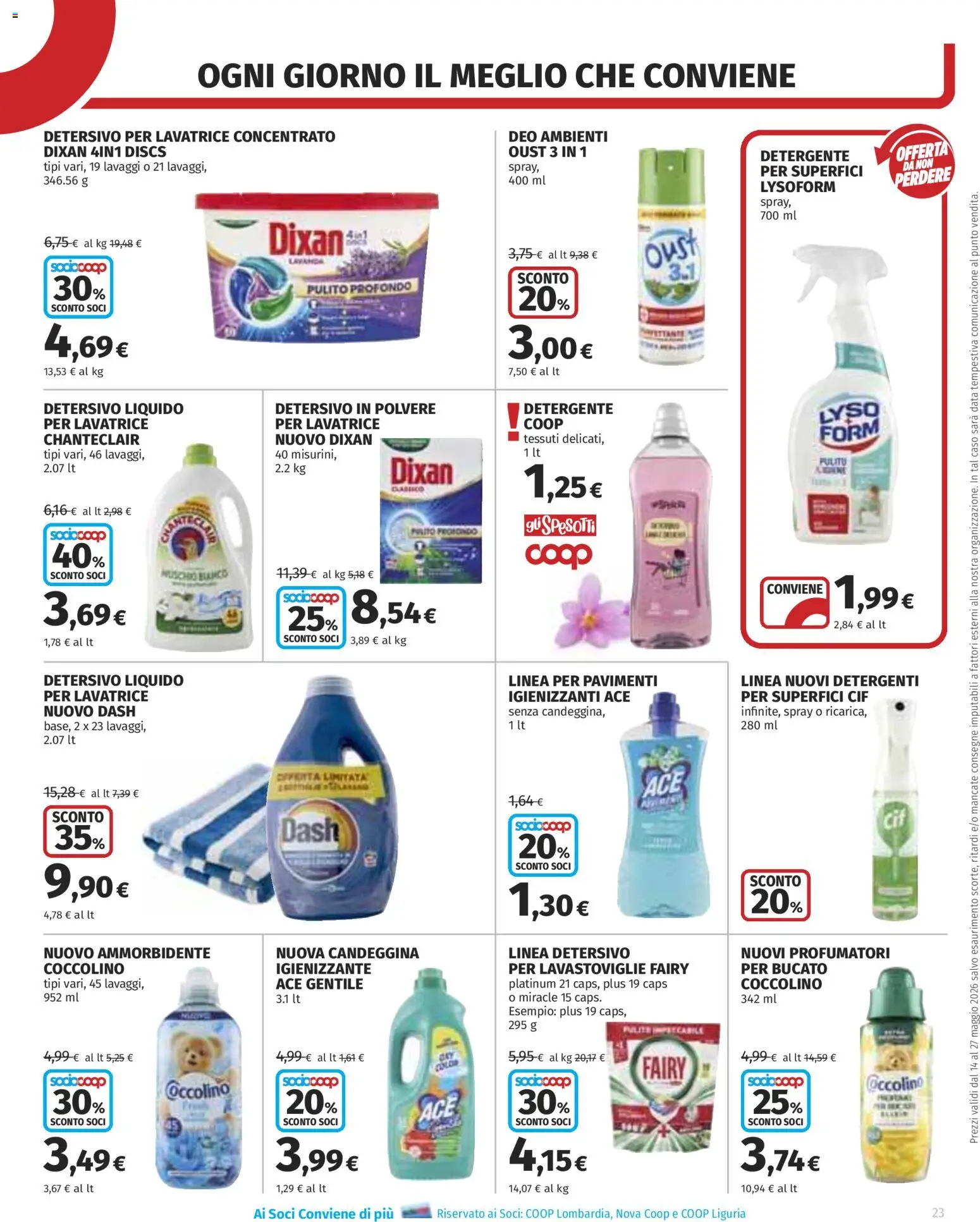 Volantino COOP del 14.05.2026 | Pagina: 23