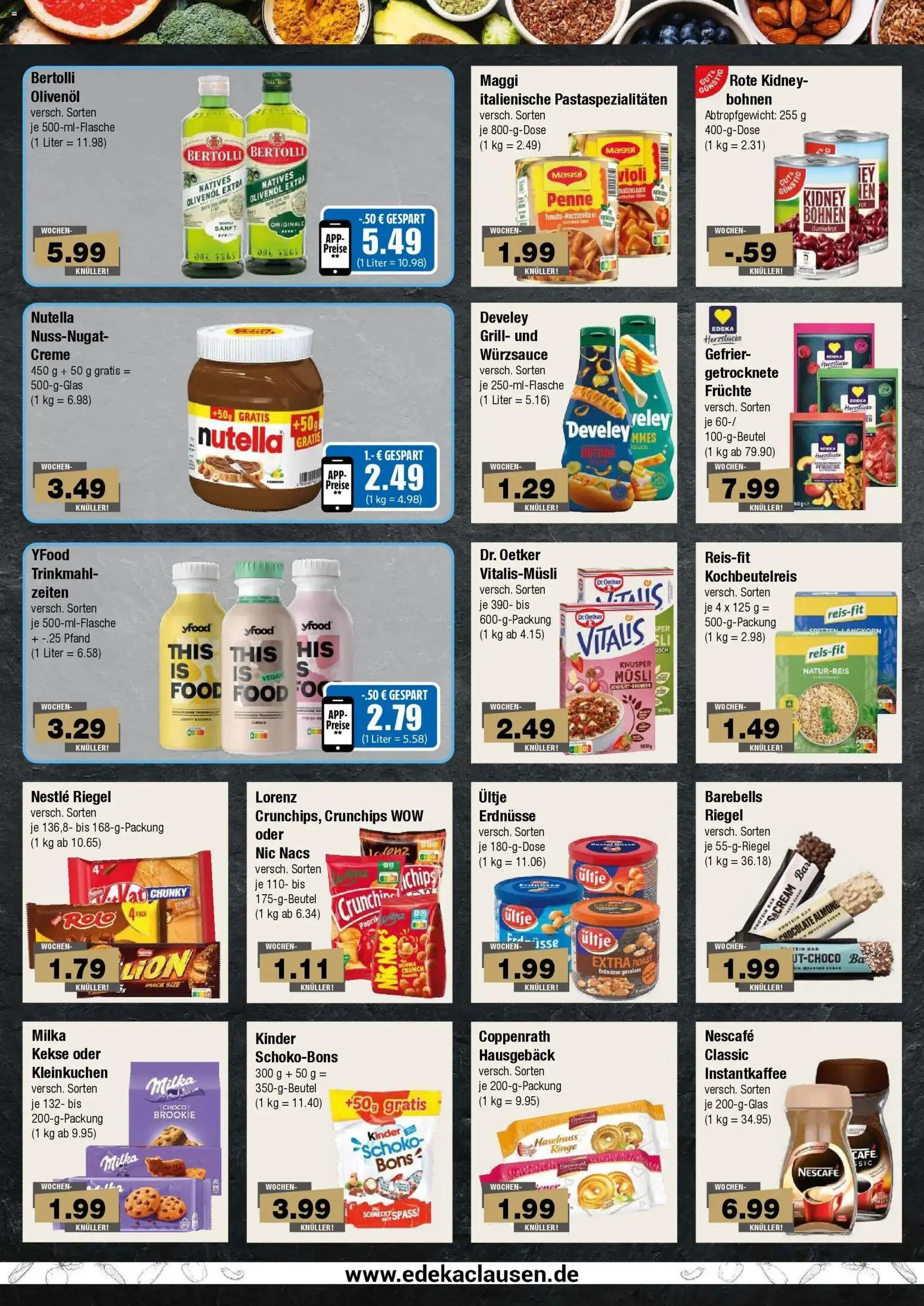 Edeka Prospekt Hamburg (ab 17.08.2026) » Angebote Online | Seite: 6 | Produkte: Nescafe, Milka, Creme, Kekse