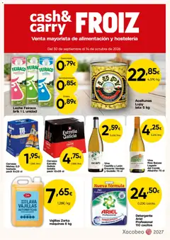 Vista previa Froiz - Folleto Cash válido desde el 30/09/2026