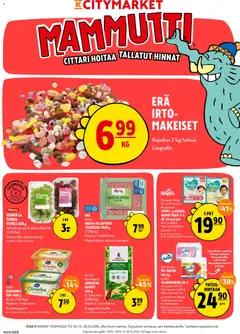 K-Citymarket-mainoslehti voimassa 15/10/2026 alkaen