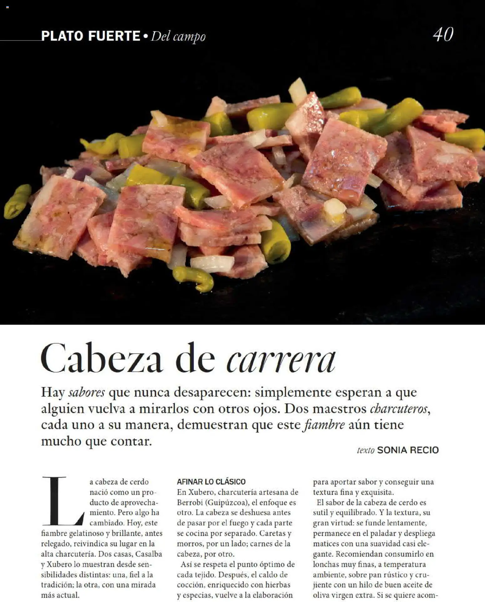 El Corte Inglés Gourmet Magazine │ válido desde el 01/10/2026 | Página: 40 | Productos: Aceite, Cerdo, Cocina, Hierbas