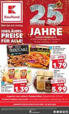 Kaufland Prospekt Potsdam ab 02.07.2026 gültig