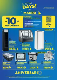 Vista previa Makro Special Days Septiembre 2026 válido desde el 01/09/2026