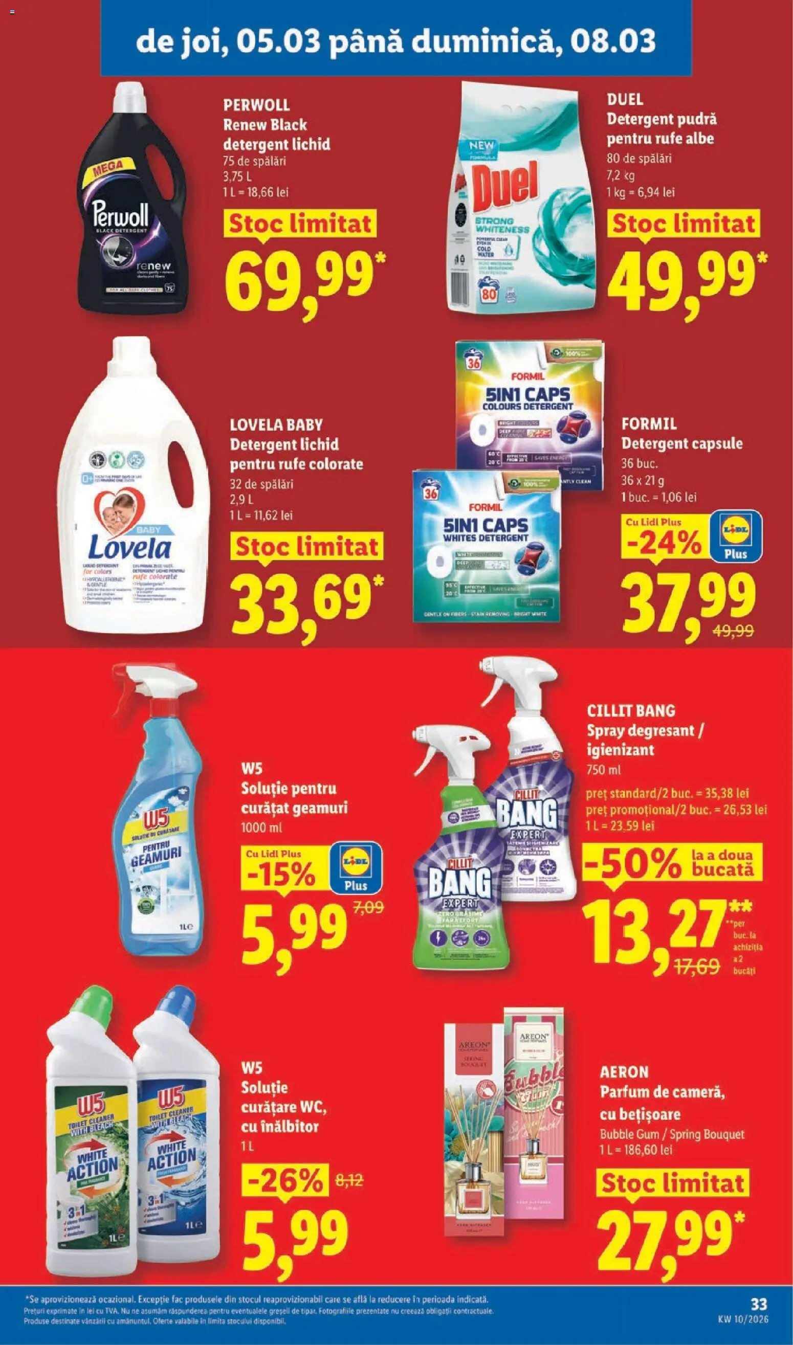 Noul catalog Lidl – valabil de la 02.03.2026 | Pagină: 33