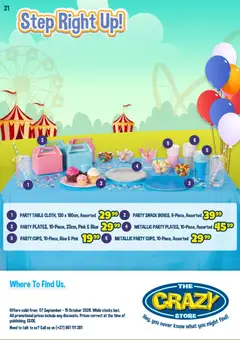 Crazy Store specials catalogue – valid from 07/09/2026 | Page: 22